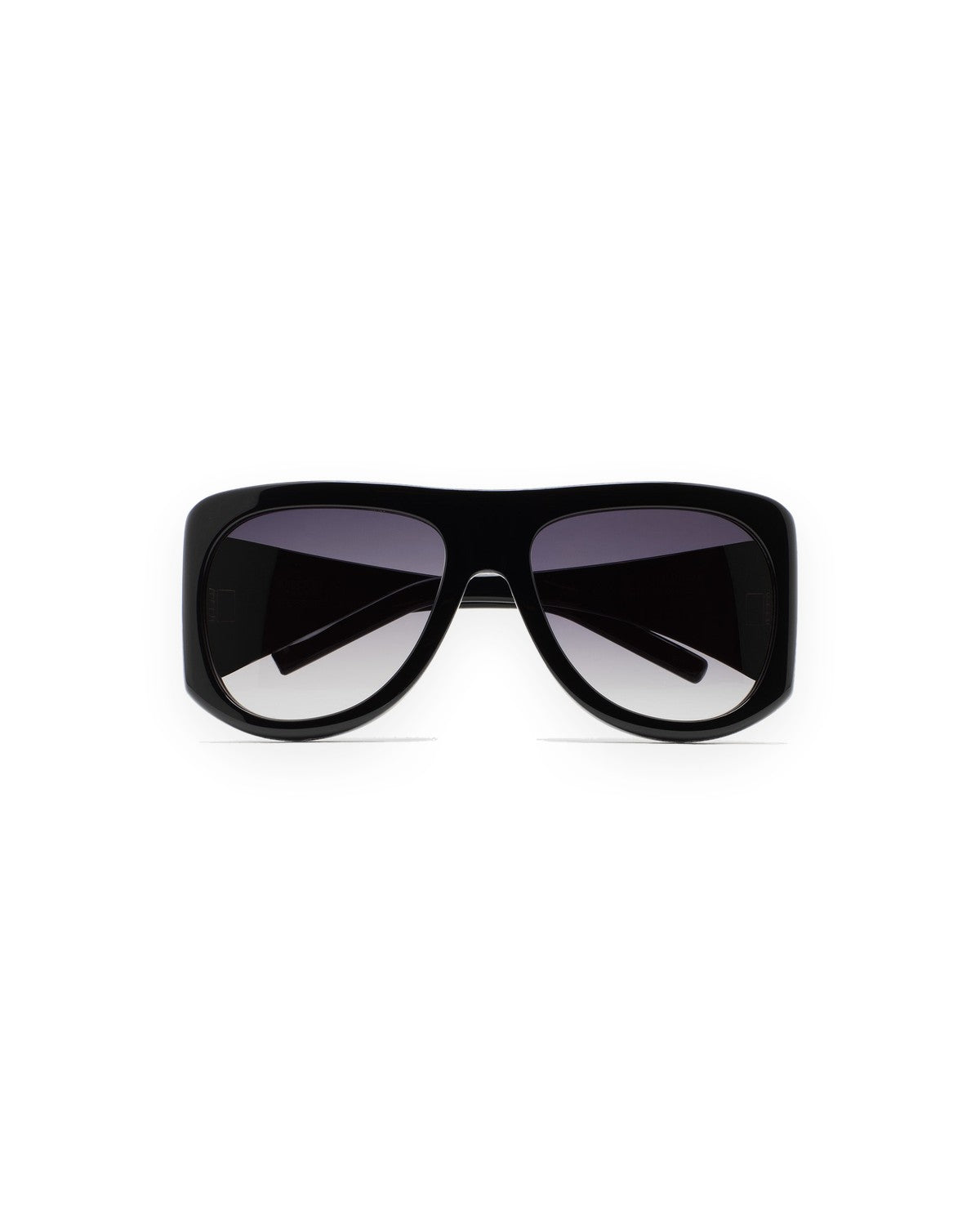Front view of KALEOS Haworth Black Black sunglasses.