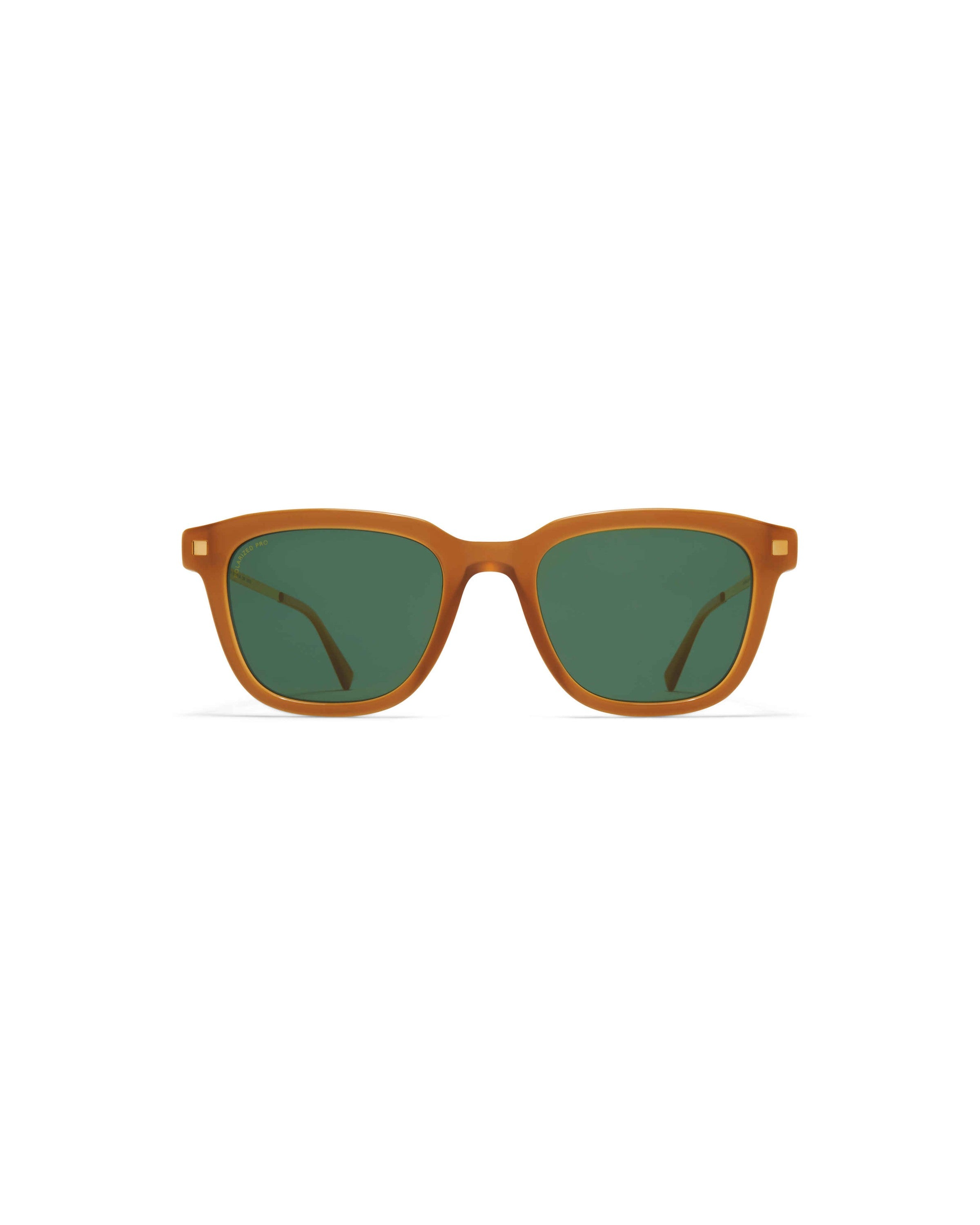 MYKITA HOLM C99 BROWN DARK BROWN/GLOSSY GO Brown Dark Brown/Glossy Go / Polarized Pro Green 15