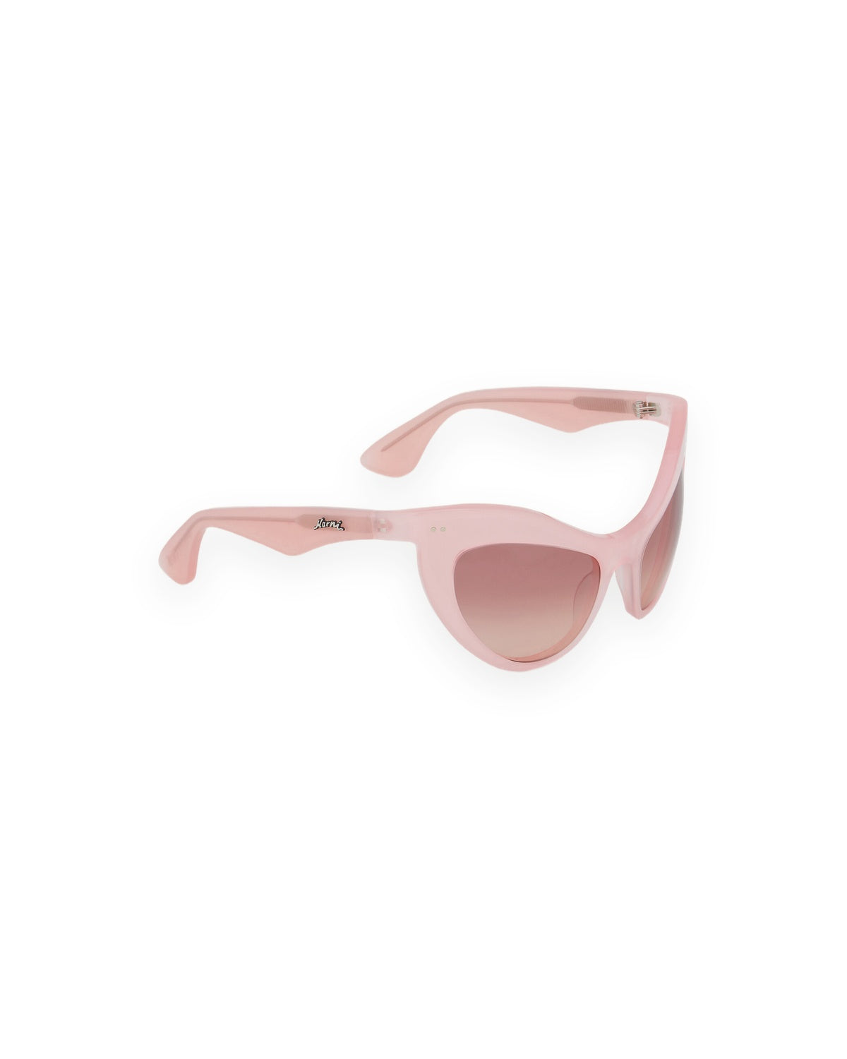 Angle view of MARNI Holoholona Rosa (Pink) sunglasses.