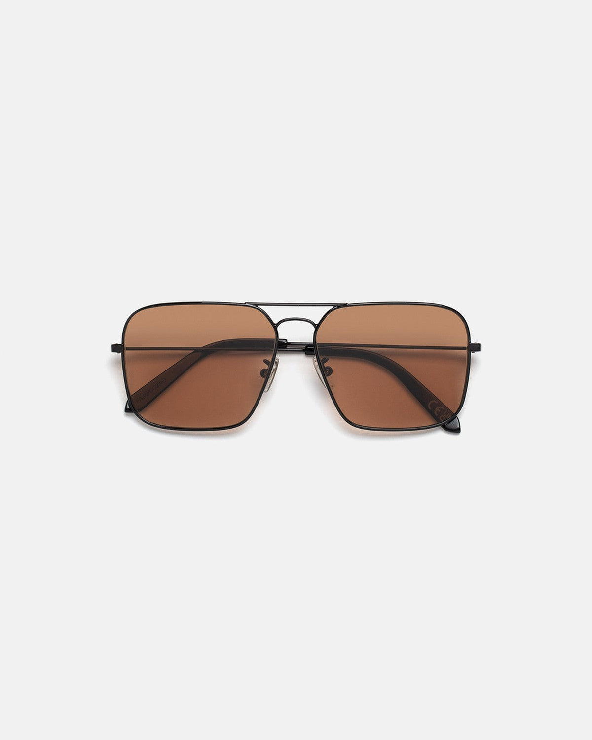 Front view of RETROSUPERFUTURE Iggy 2.0 Brown sunglasses.
