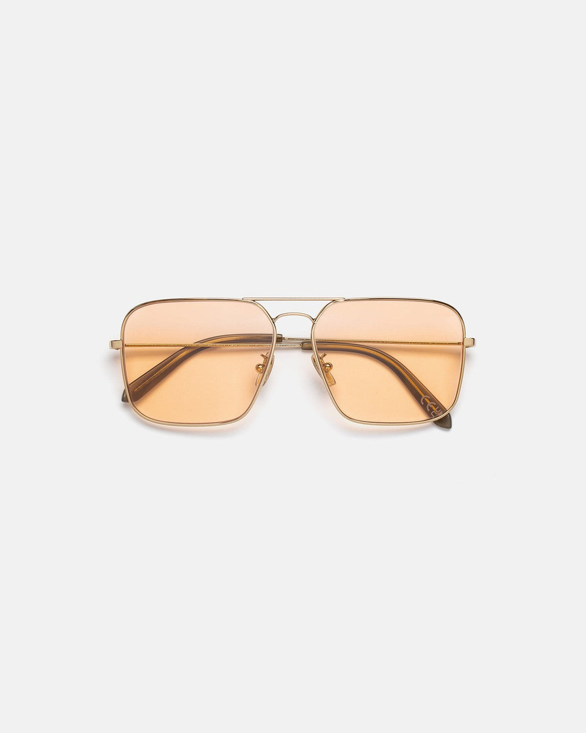 Front view of RETROSUPERFUTURE Iggy 2.0 Pink sunglasses.