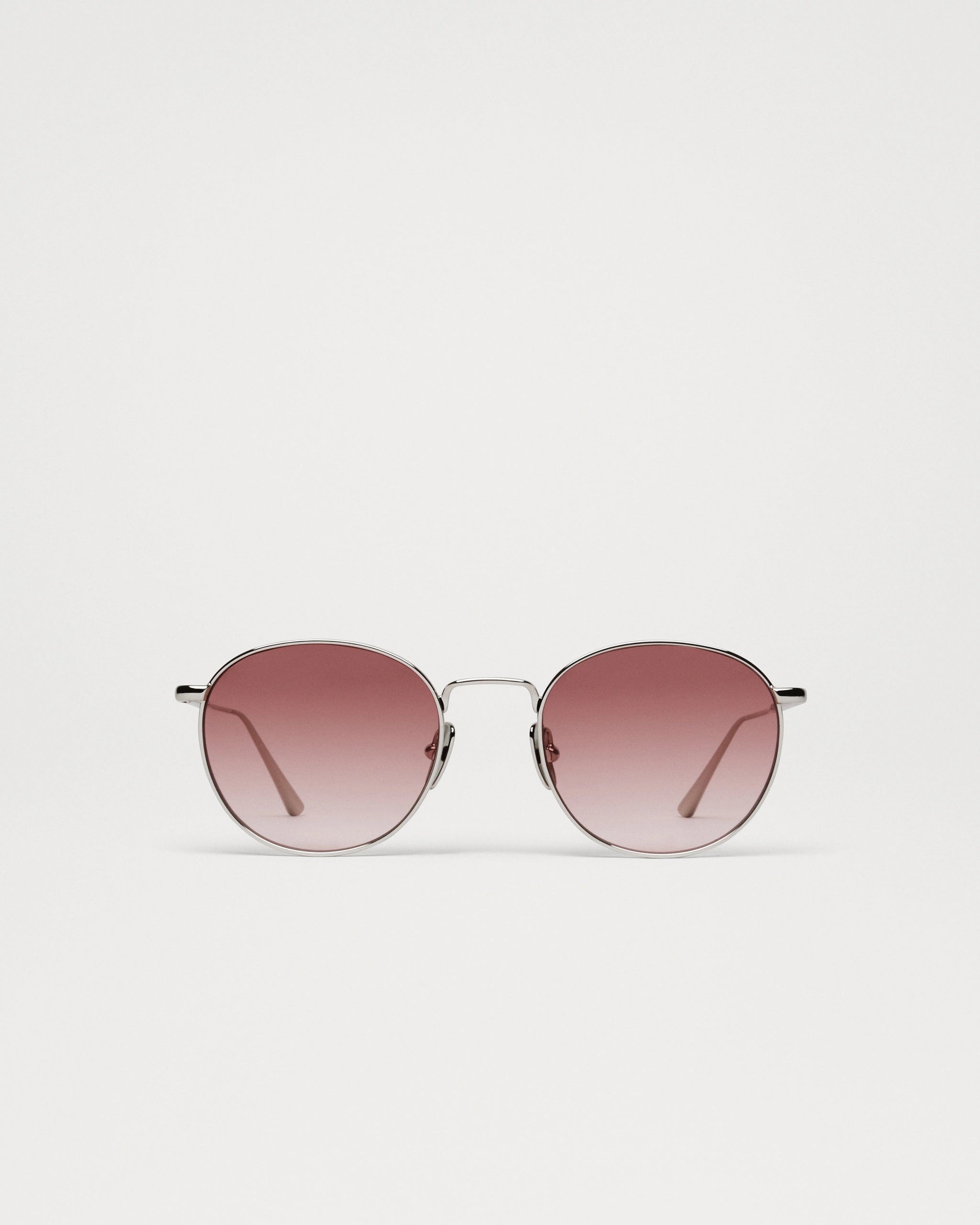 Round Burgundy