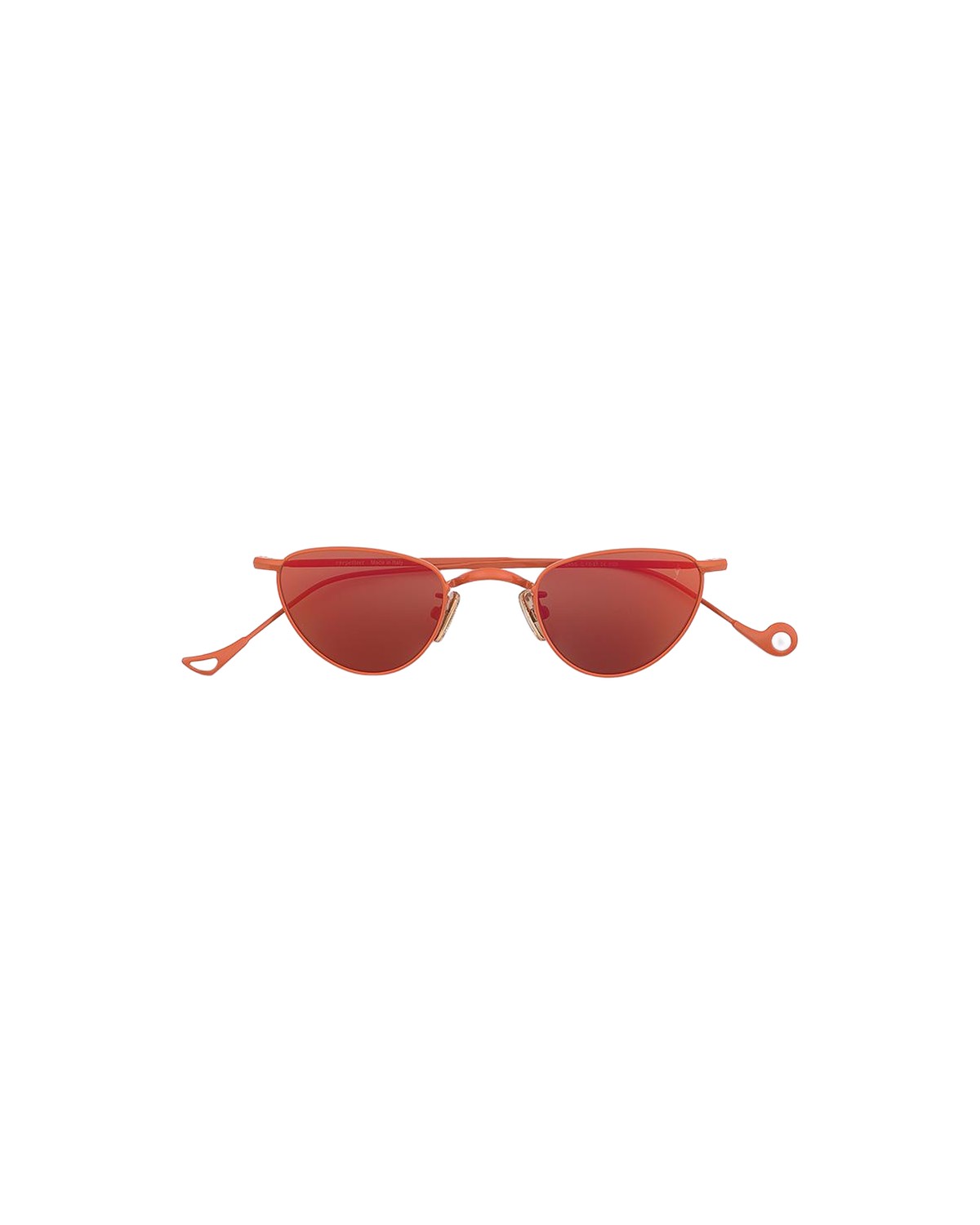 Front view of EYEPETIZER JANE C.13-37 sunglasses with red lenses.