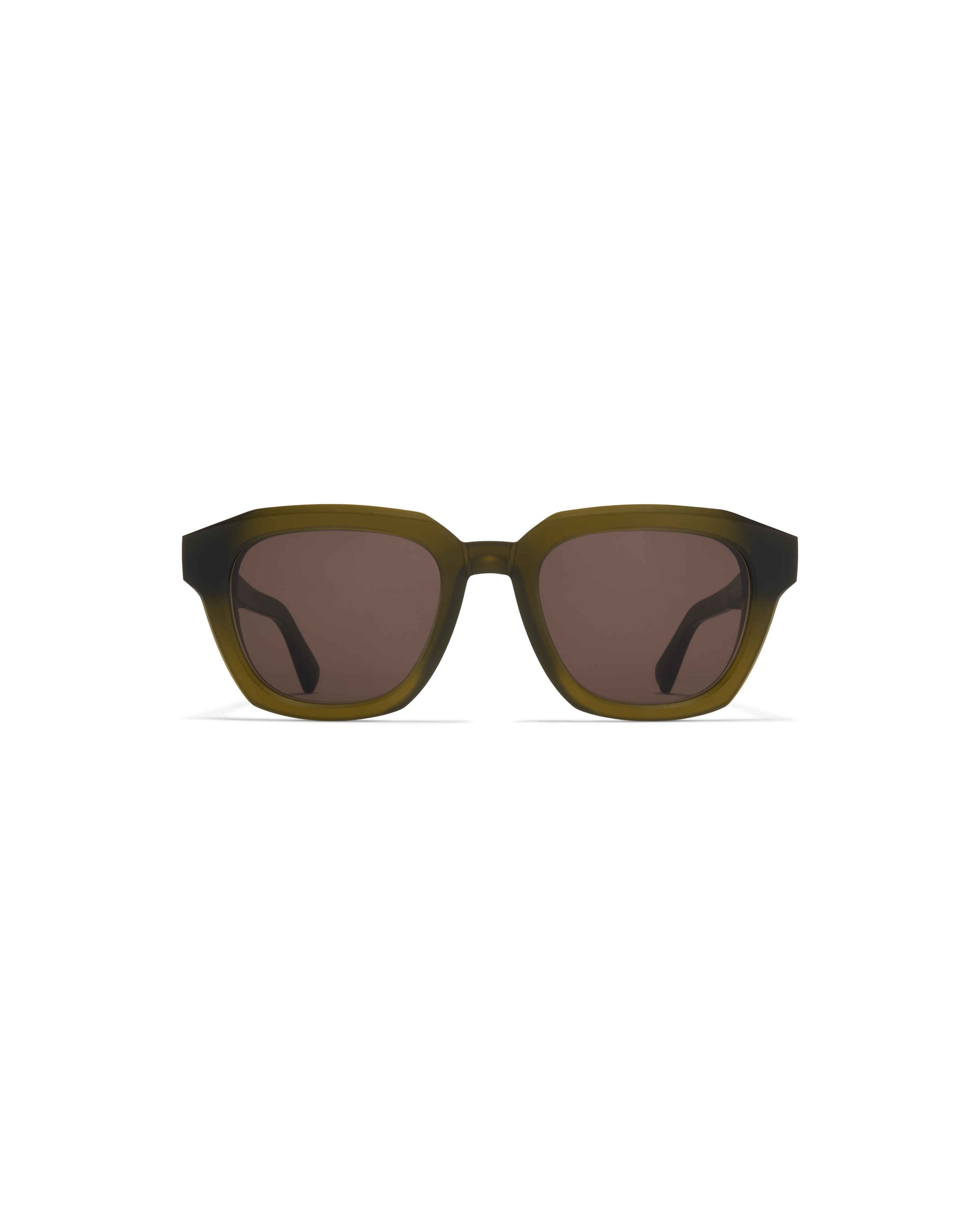 MYKITA KIENE C182 CHILLED RAW PERIDOT/SILVE Chilled Raw Peridot/Silve / Brown Solid