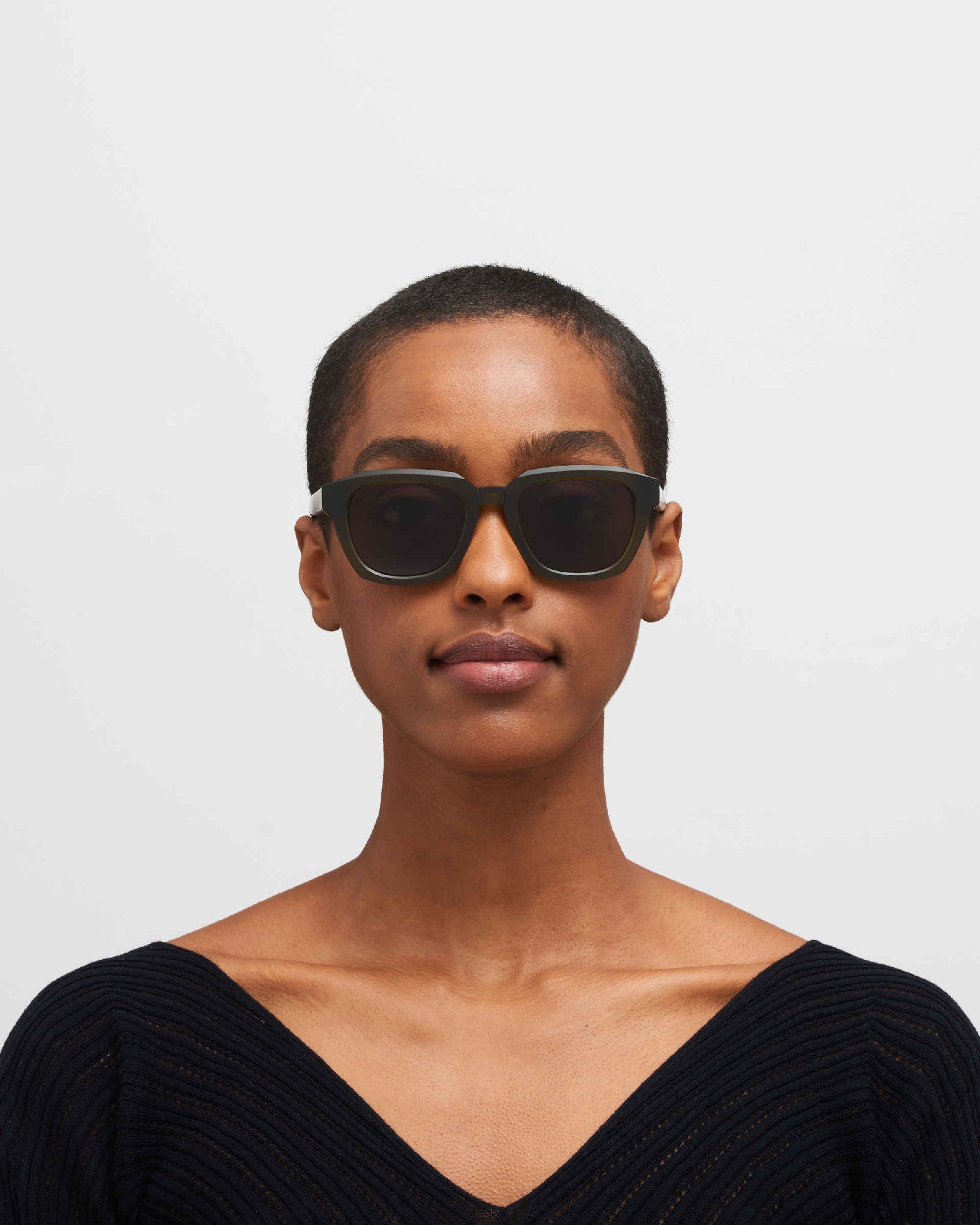 MYKITA KIENE C182 CHILLED RAW PERIDOT/SILVE Chilled Raw Peridot/Silve / Brown Solid