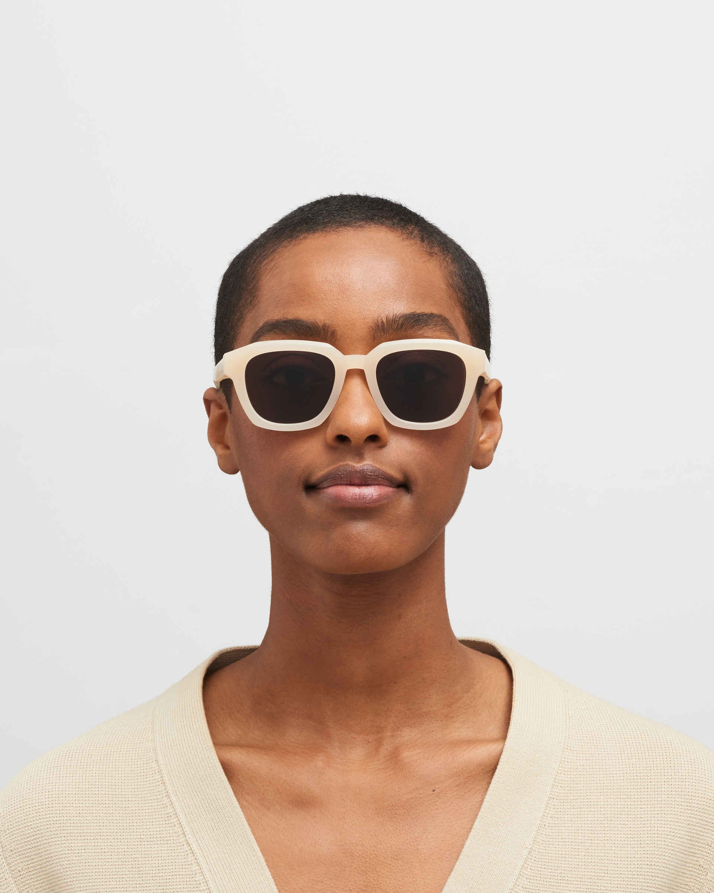 MYKITA KIENE C189 CHILLED RAW BLONDE/SILVER Chilled Raw Blonde/Silver / Brown Solid