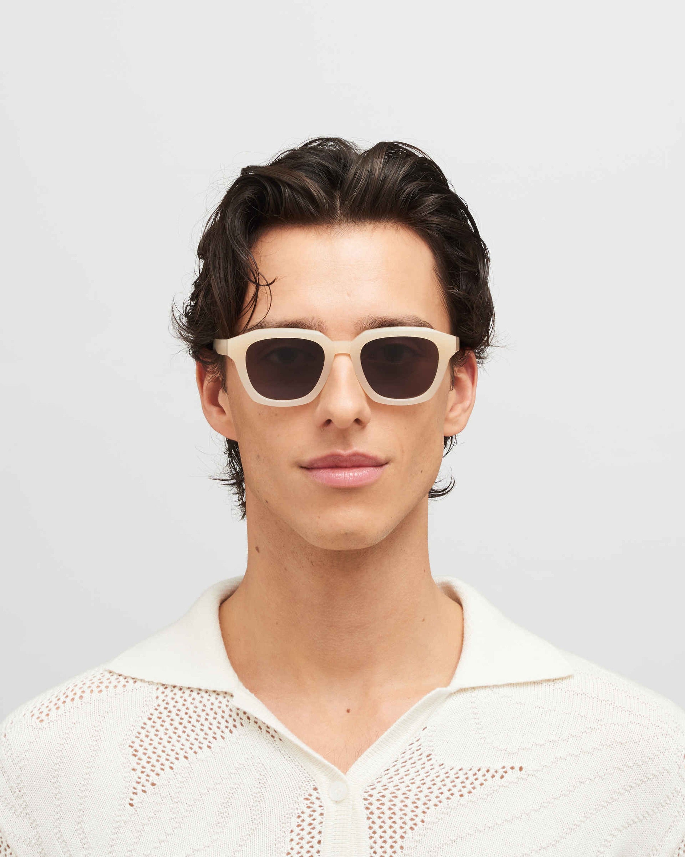 MYKITA KIENE C189 CHILLED RAW BLONDE/SILVER Chilled Raw Blonde/Silver / Brown Solid