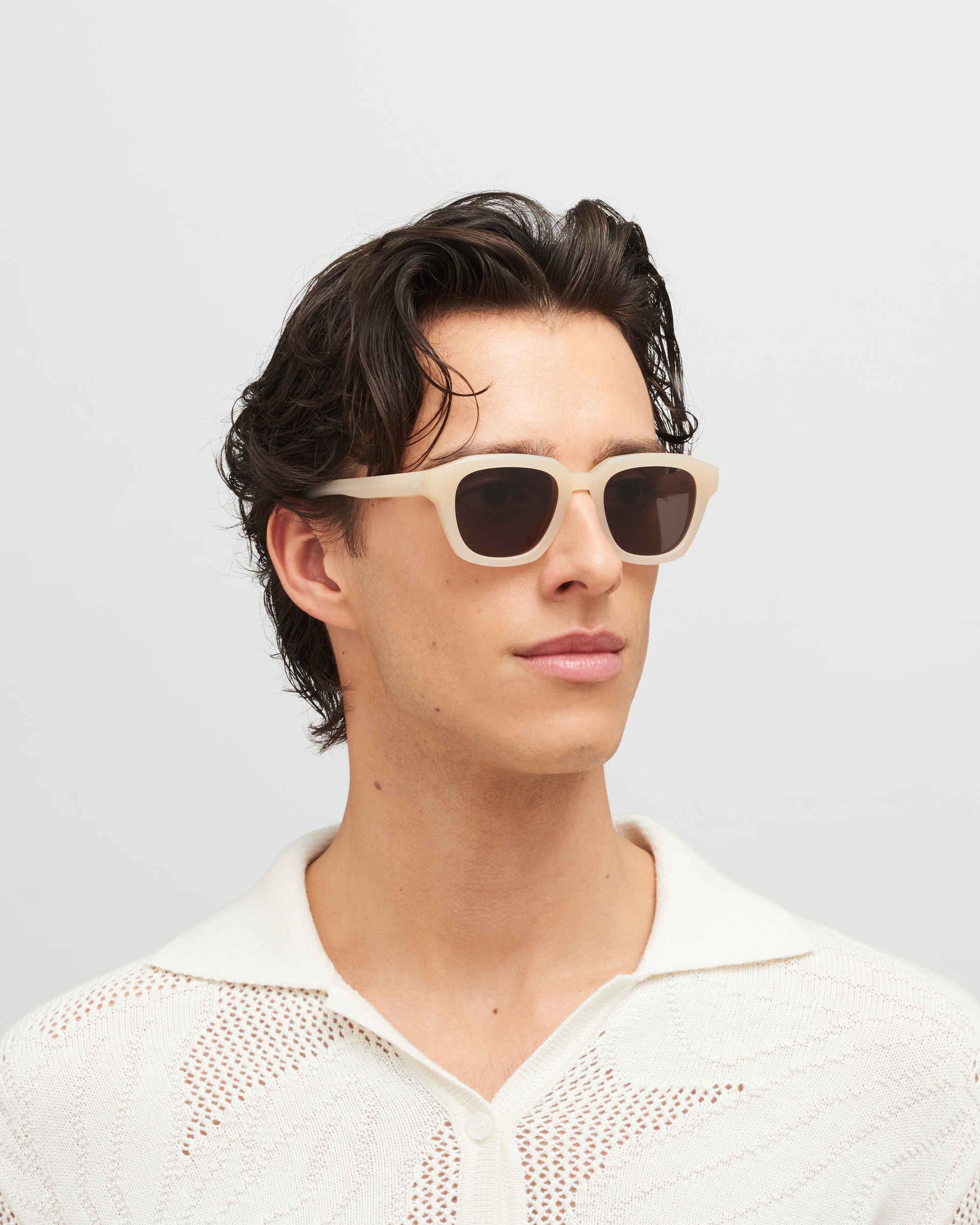 MYKITA KIENE C189 CHILLED RAW BLONDE/SILVER Chilled Raw Blonde/Silver / Brown Solid