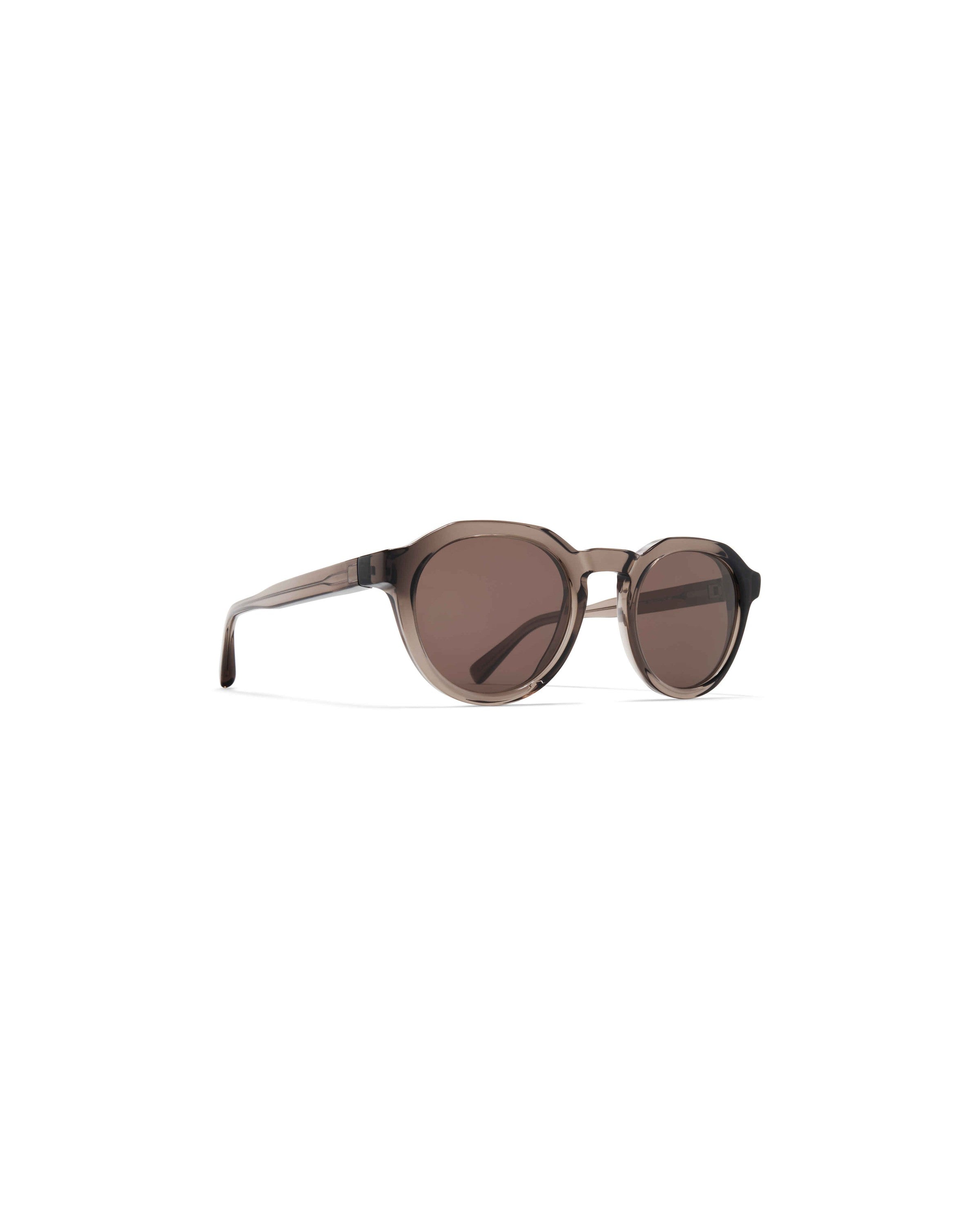 MYKITA KIMBER C159 CLEAR ASH/SHINY SILVER Clear Ash/Shiny Silver / Brown Solid