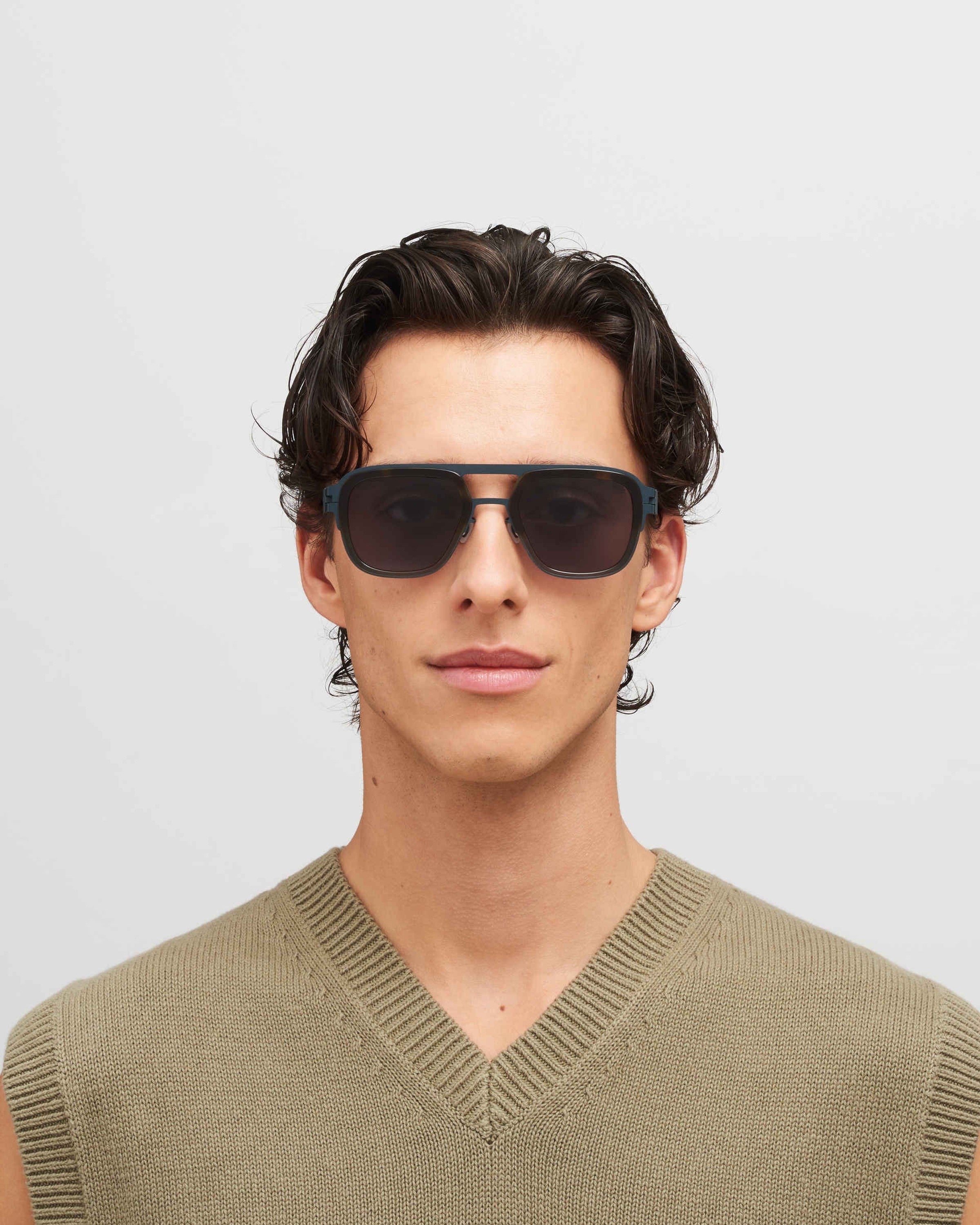 MYKITA KNOX A86 INDIGO/SANTIAGO GRADIENT Indigo/Santiago Gradient / Coolgrey Solid