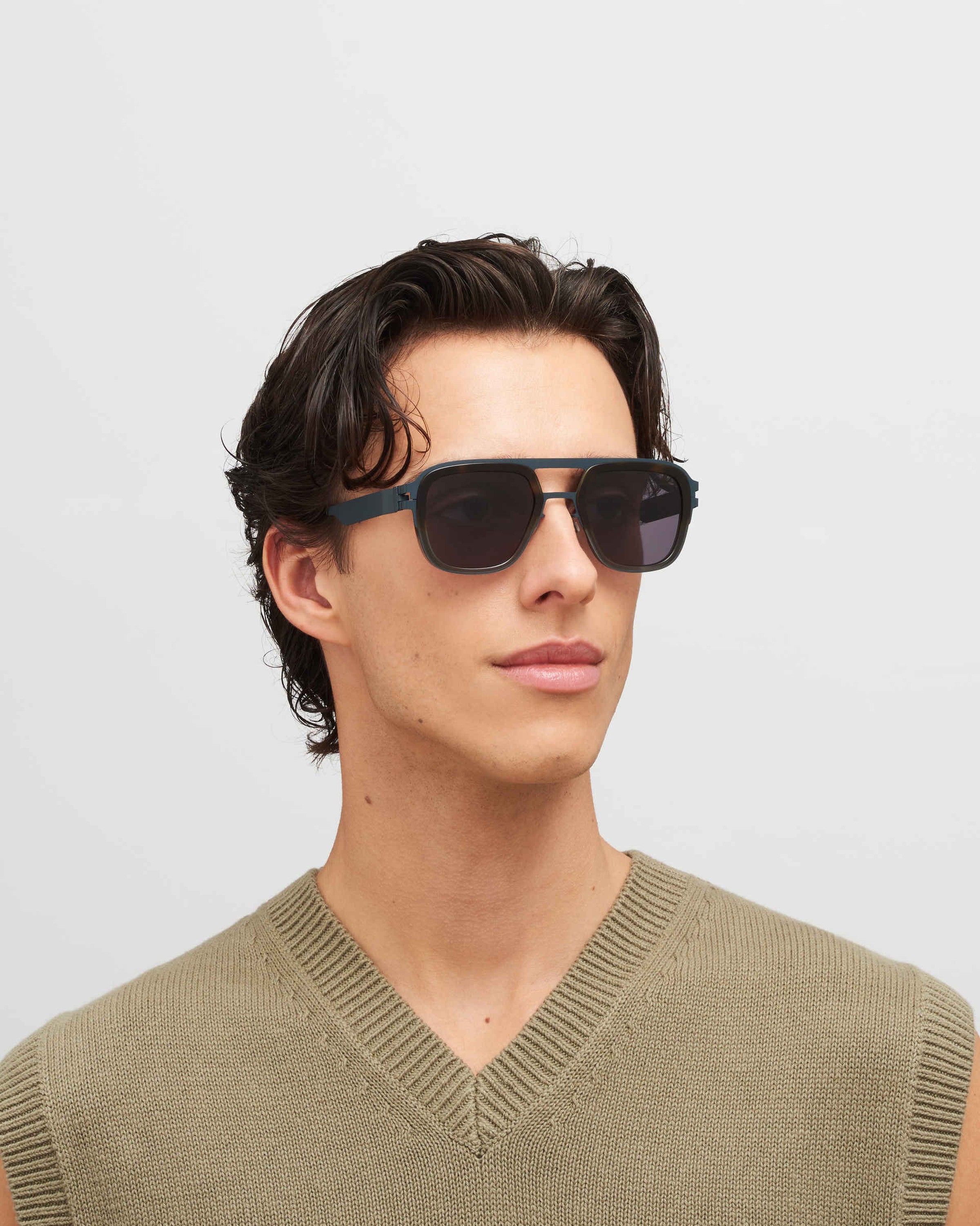 MYKITA KNOX A86 INDIGO/SANTIAGO GRADIENT Indigo/Santiago Gradient / Coolgrey Solid