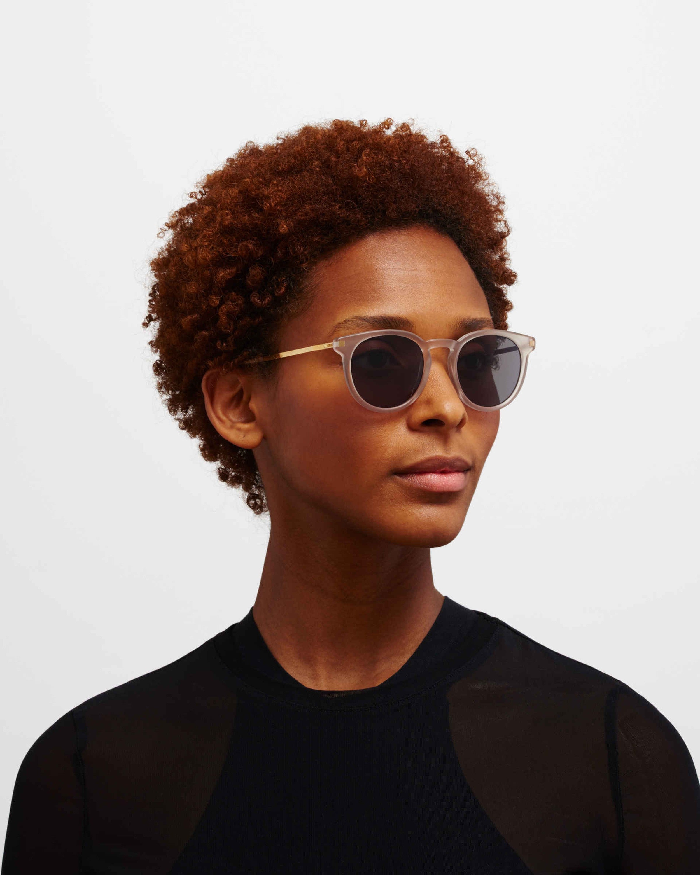 MYKITA LAHTI C101 MATTE CHAMPAGNE/GLOSSY GO Matte Champagne/Glossy Go / Polarized Pro Hi-Con Grey