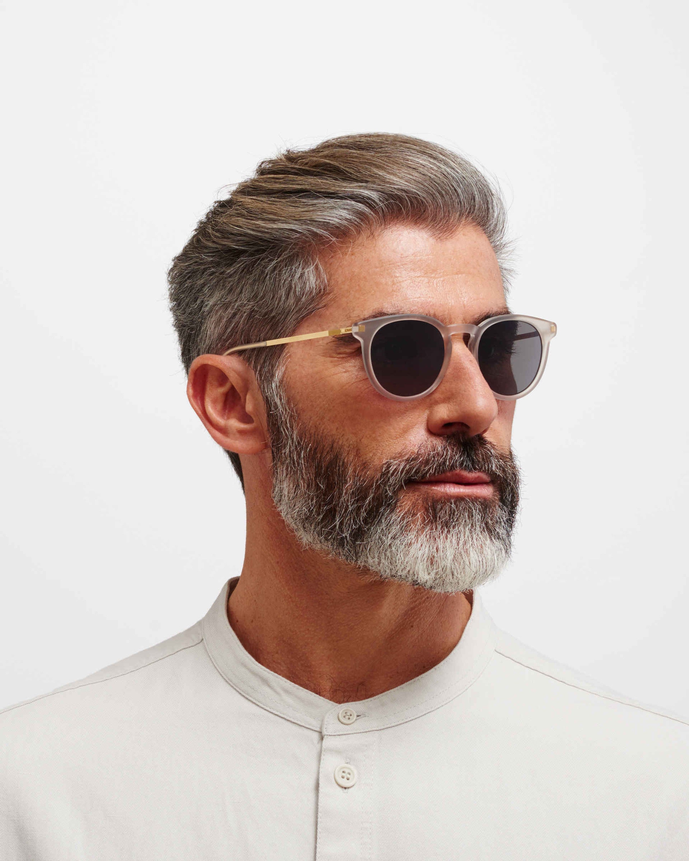 MYKITA LAHTI C101 MATTE CHAMPAGNE/GLOSSY GO Matte Champagne/Glossy Go / Polarized Pro Hi-Con Grey