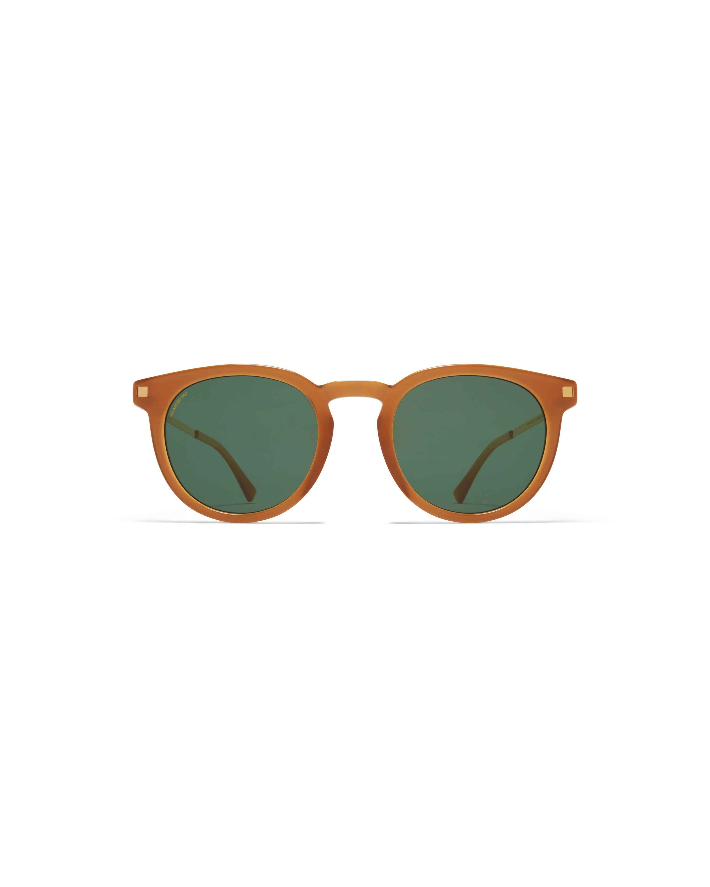 MYKITA LAHTI C99 BROWN DARK BROWN/GLOSSY GO Brown Dark Brown/Glossy Go / Polarized Pro Green 15