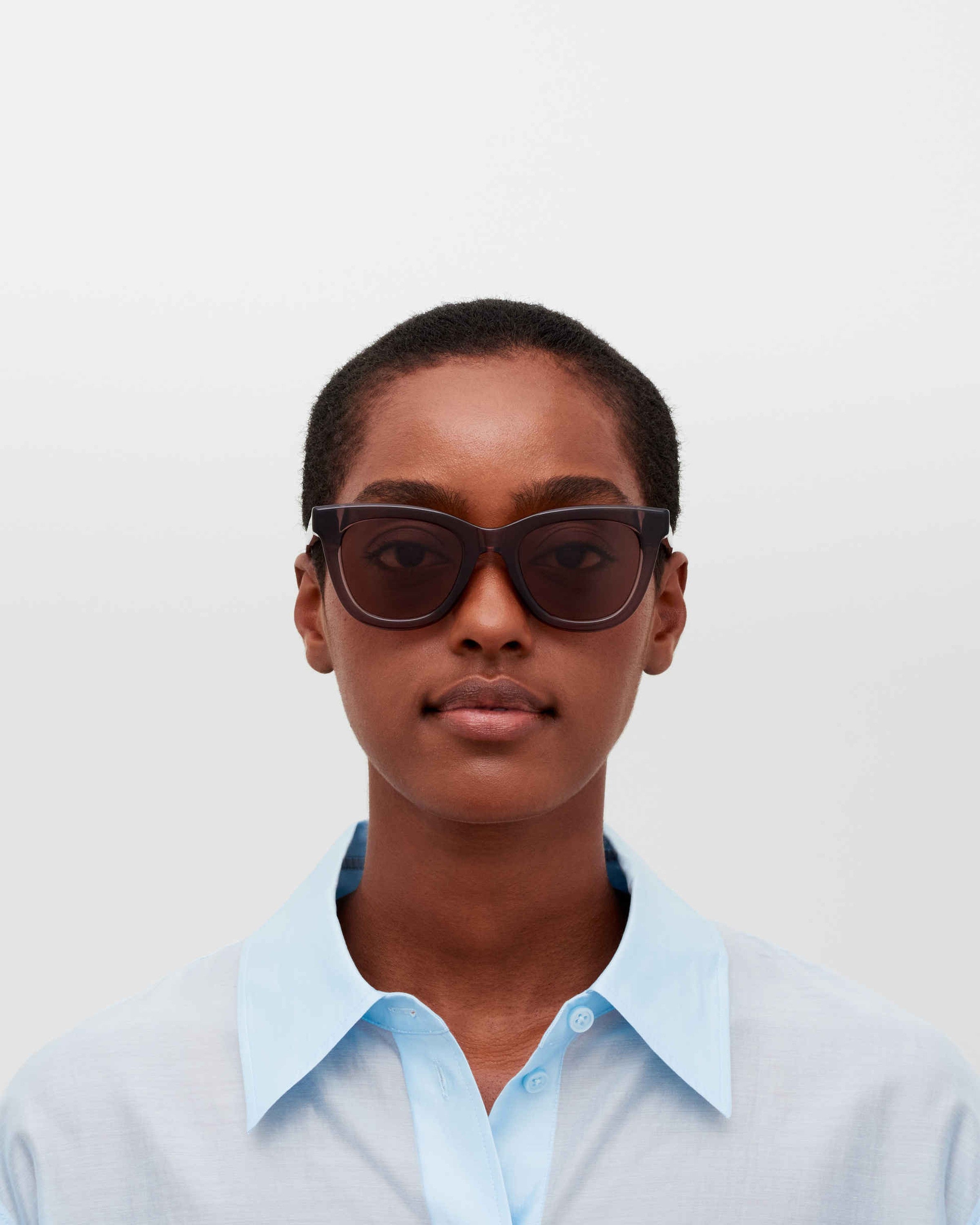 MYKITA LAIMI C204 MAROON/SHINY SILVER Maroon/Shiny Silver / Cedar Brown