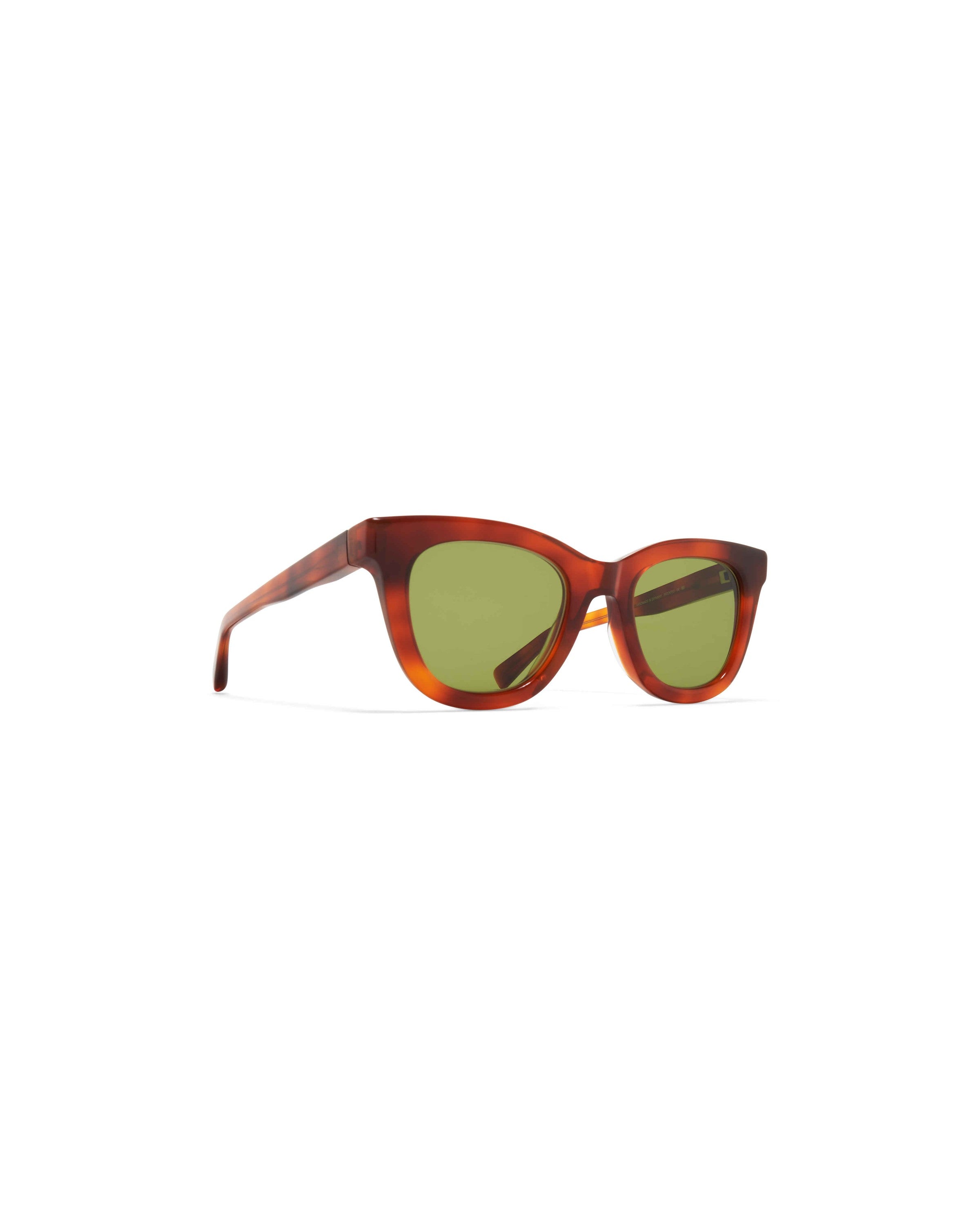 MYKITA LAIMI C214 SOFT HAVANA/SHINY SILVER Soft Havana/Shiny Silver / Euphosgreen Solid