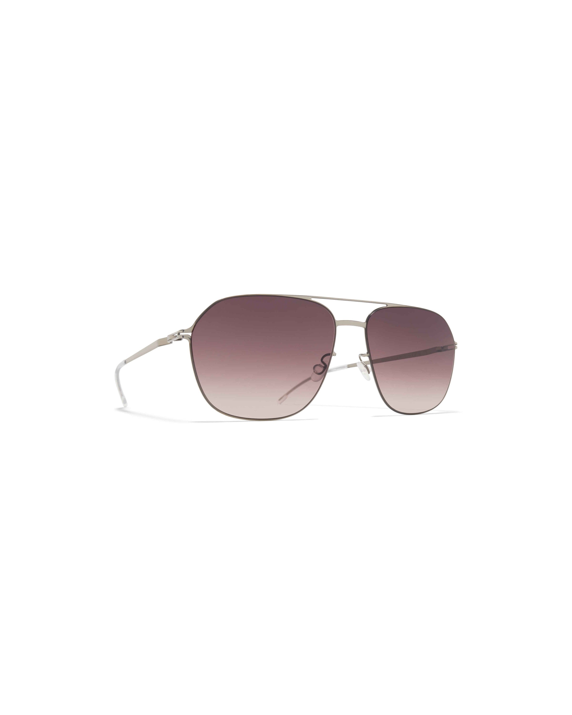 MYKITA LAVEN POW2 SILVER Pow2 Silver / Cedar Brown Gradient