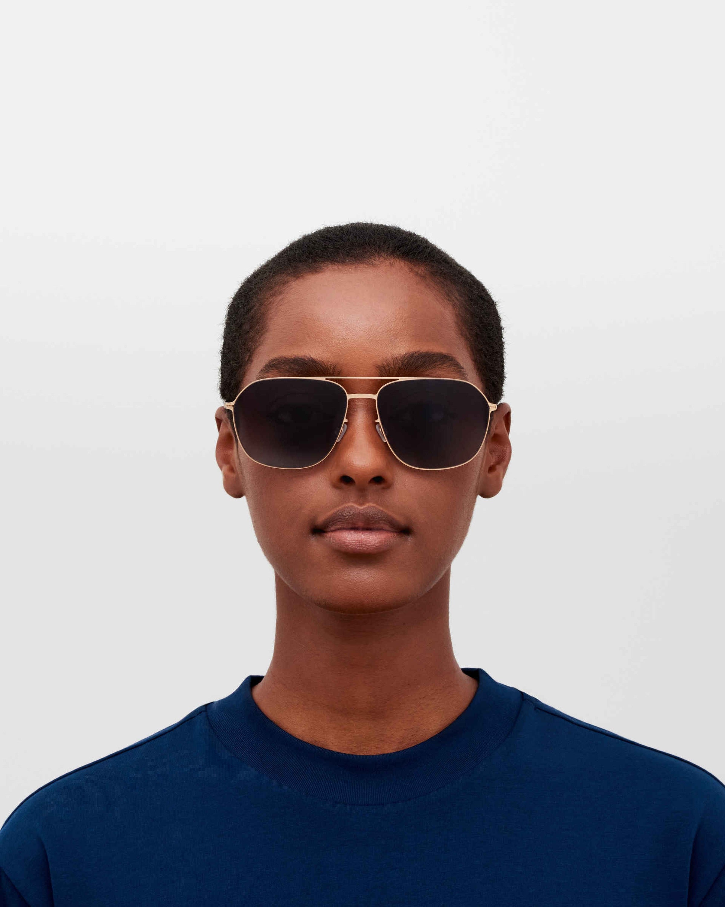 MYKITA LAVEN POW1 CHAMPAGNE GOLD Pow1 Champagne Gold / Dusk Gradient