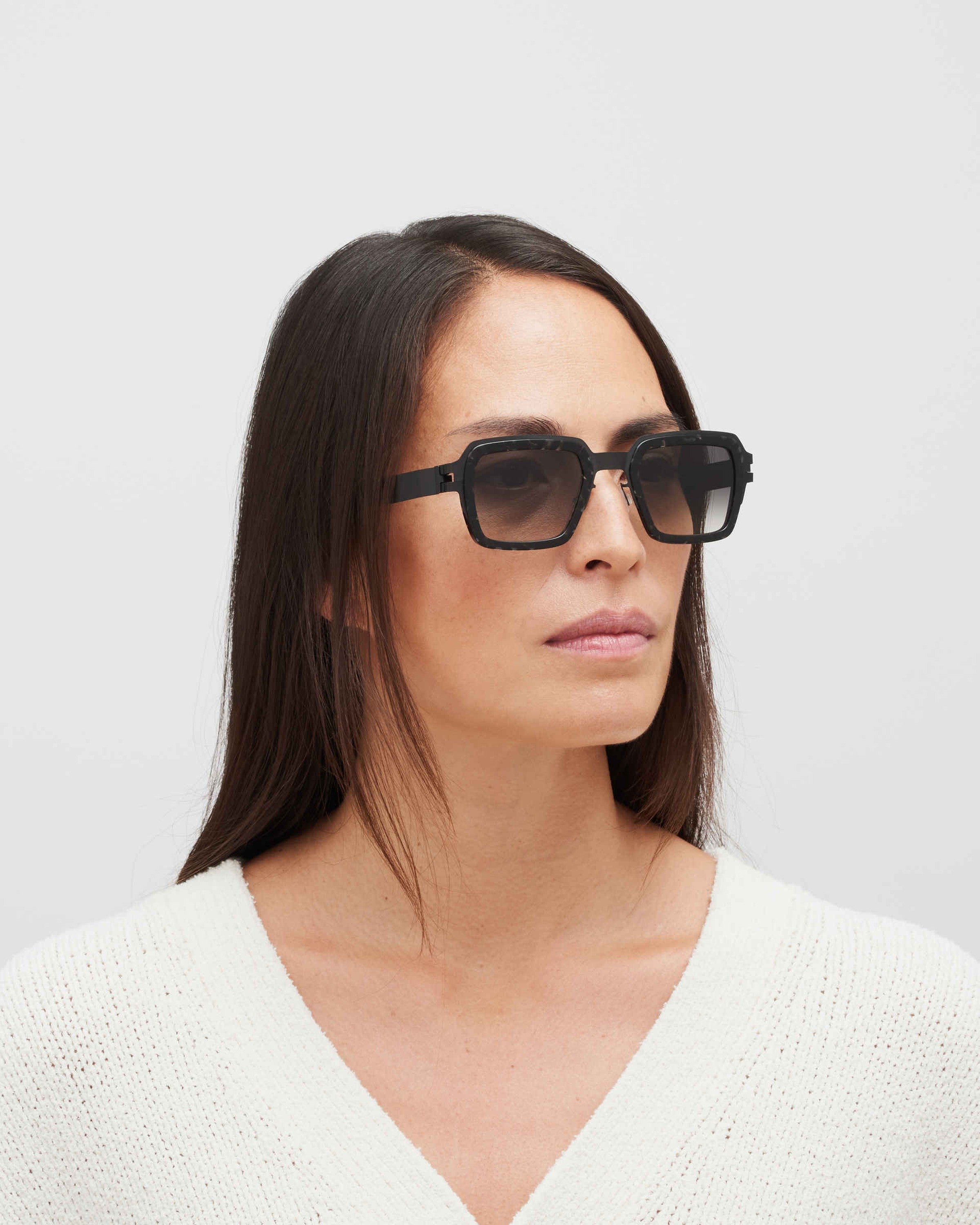 MYKITA LENNON A50 BLACK/BLACK HAVANA Black/Black Havana / Raw Black Gradient