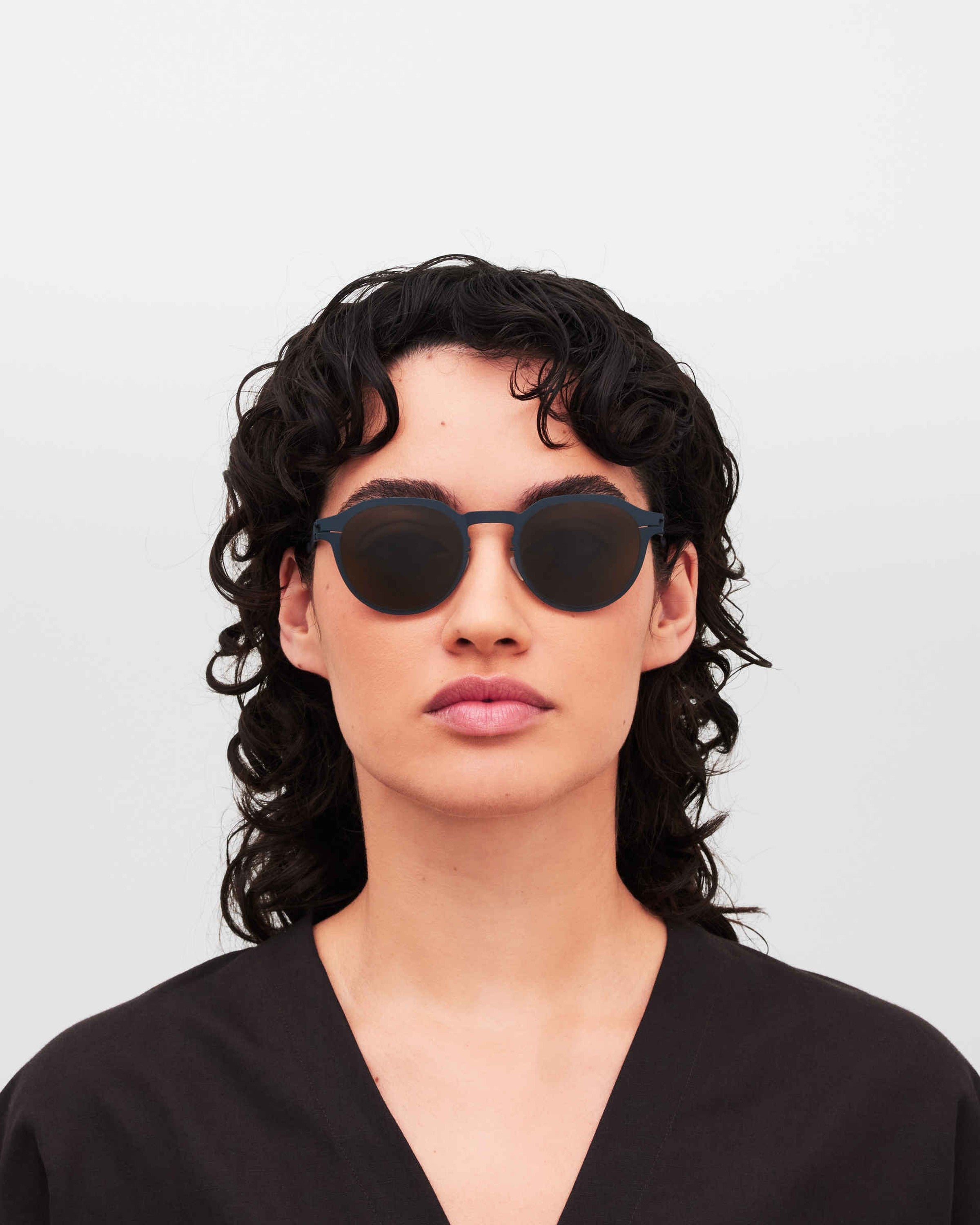 MYKITA LEON INDIGO Indigo / Rawbrown Solid