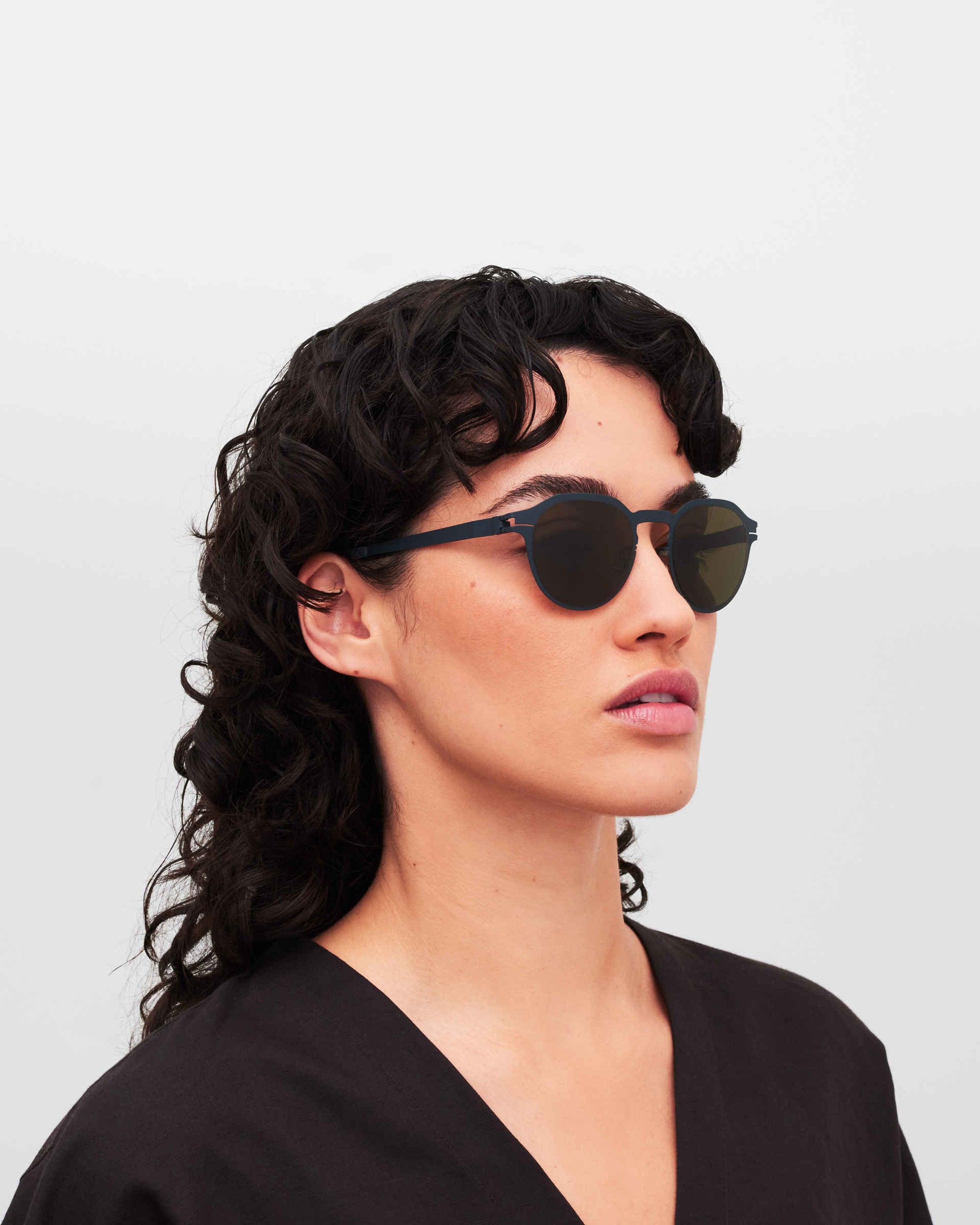 MYKITA LEON INDIGO Indigo / Rawbrown Solid