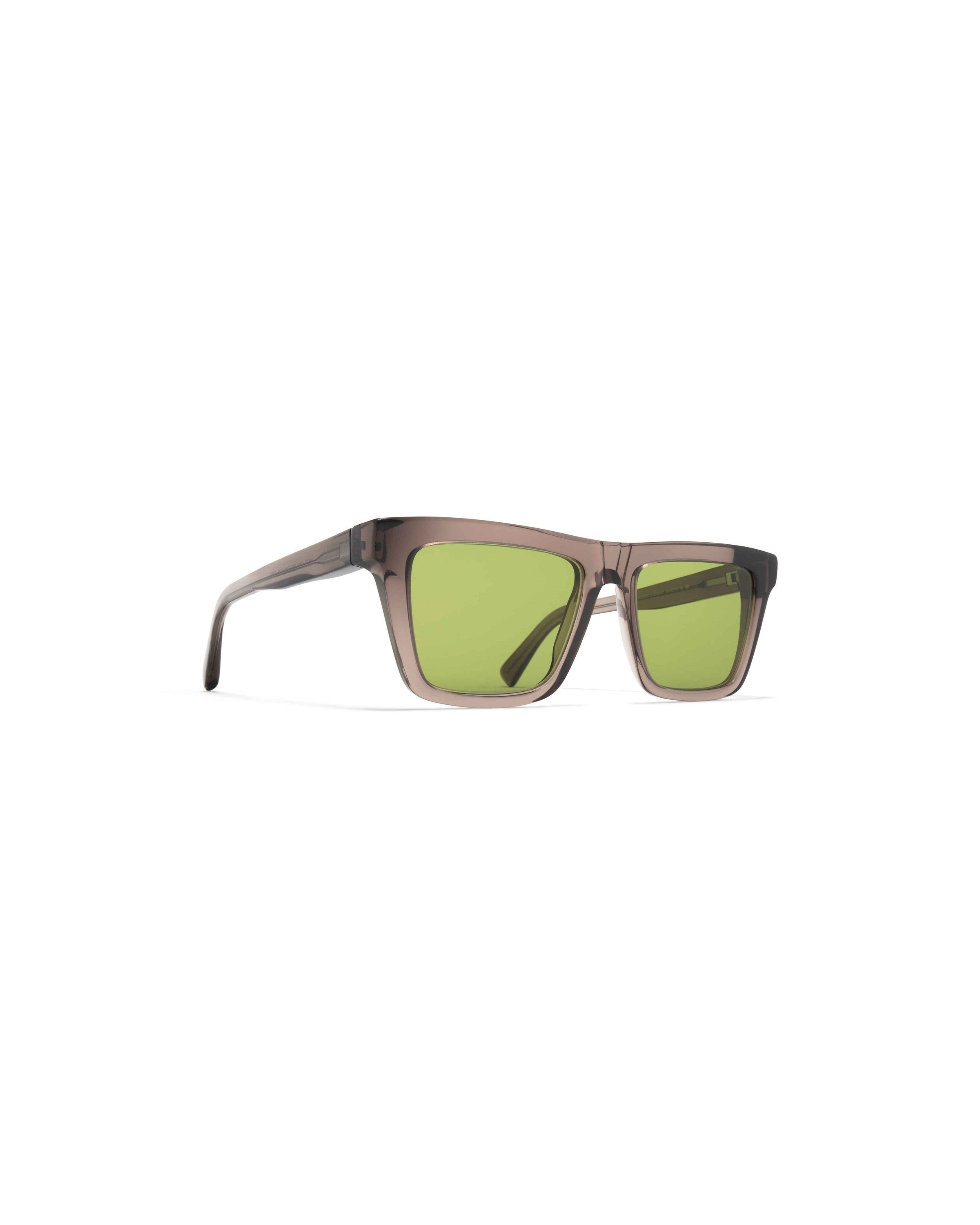 MYKITA LOME C159 CLEAR ASH/SHINY SILVER Clear Ash/Shiny Silver / Euphosgreen Solid