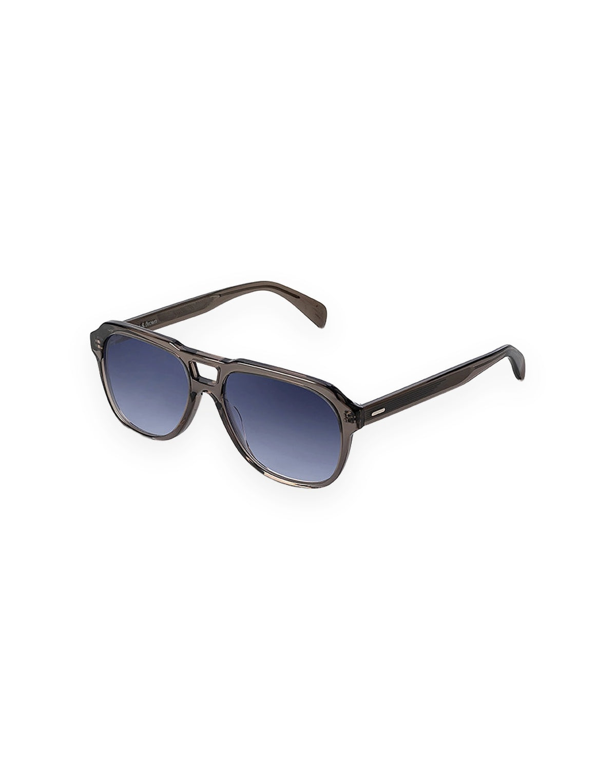 Angle view of ROSS & BROWN Los Angeles IV sunglasses.