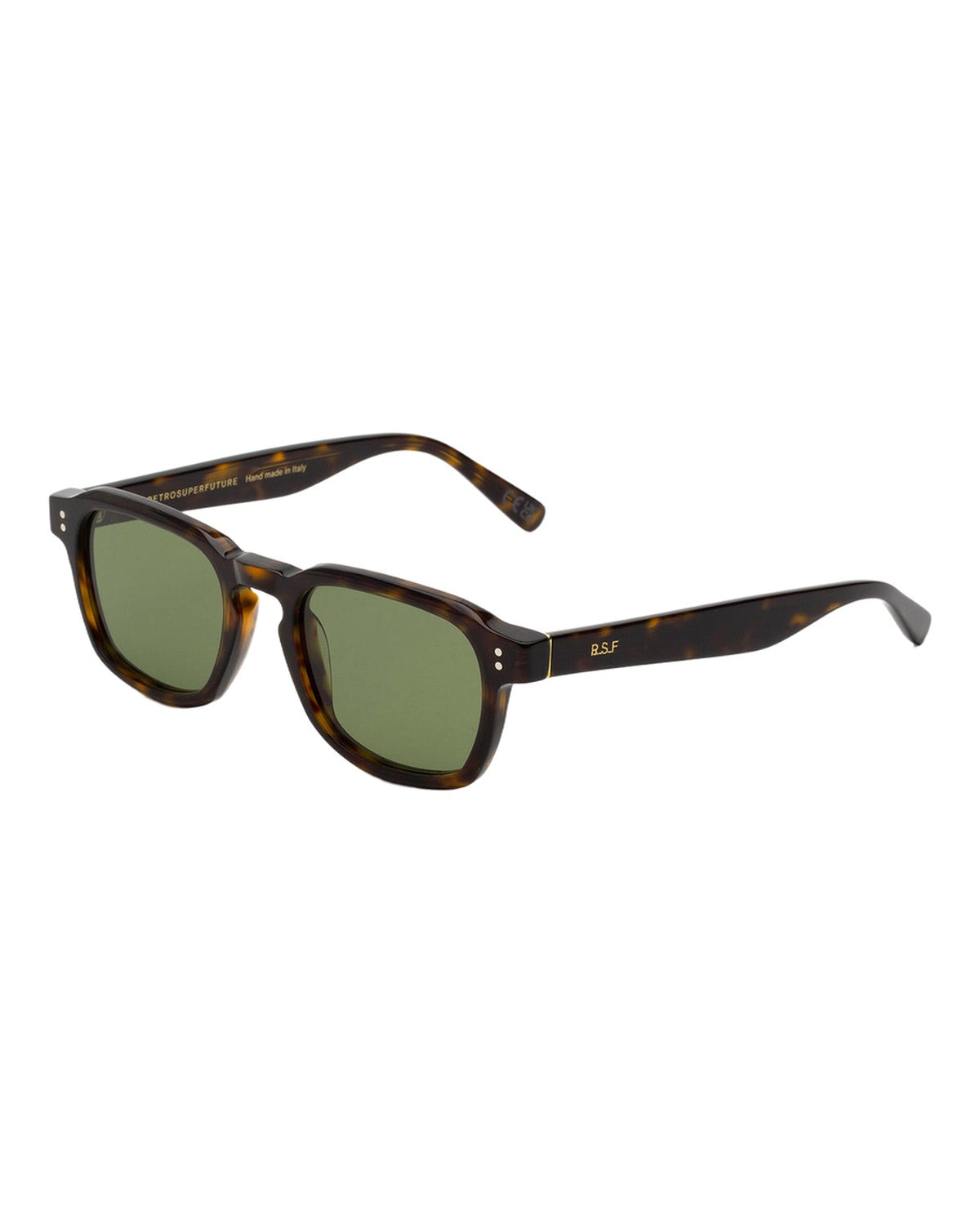 Angled view of RETROSUPERFUTURE Luce 3627 sunglasses.
