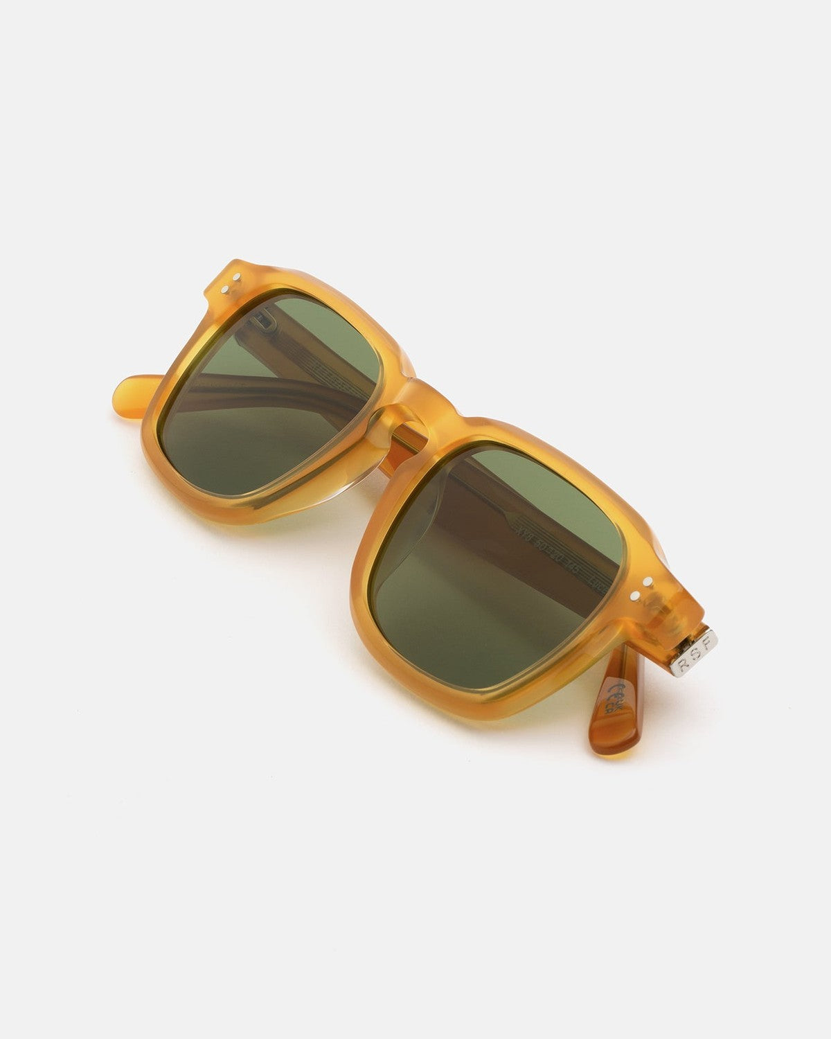 Folded view of RETROSUPERFUTURE Luce Sereno sunglasses.