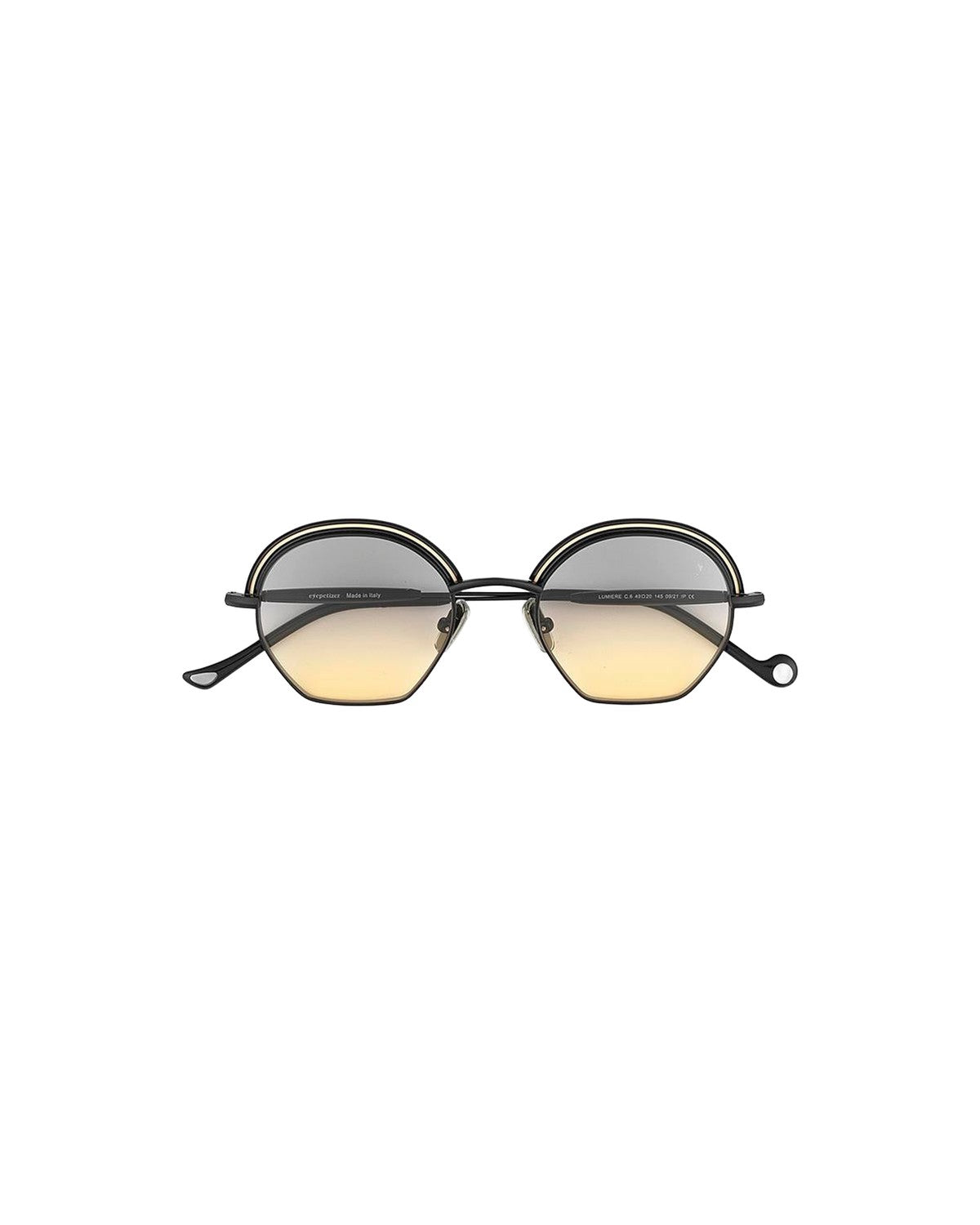 Front view of EYEPETIZER LUMIERE C.6-19 sunglasses.