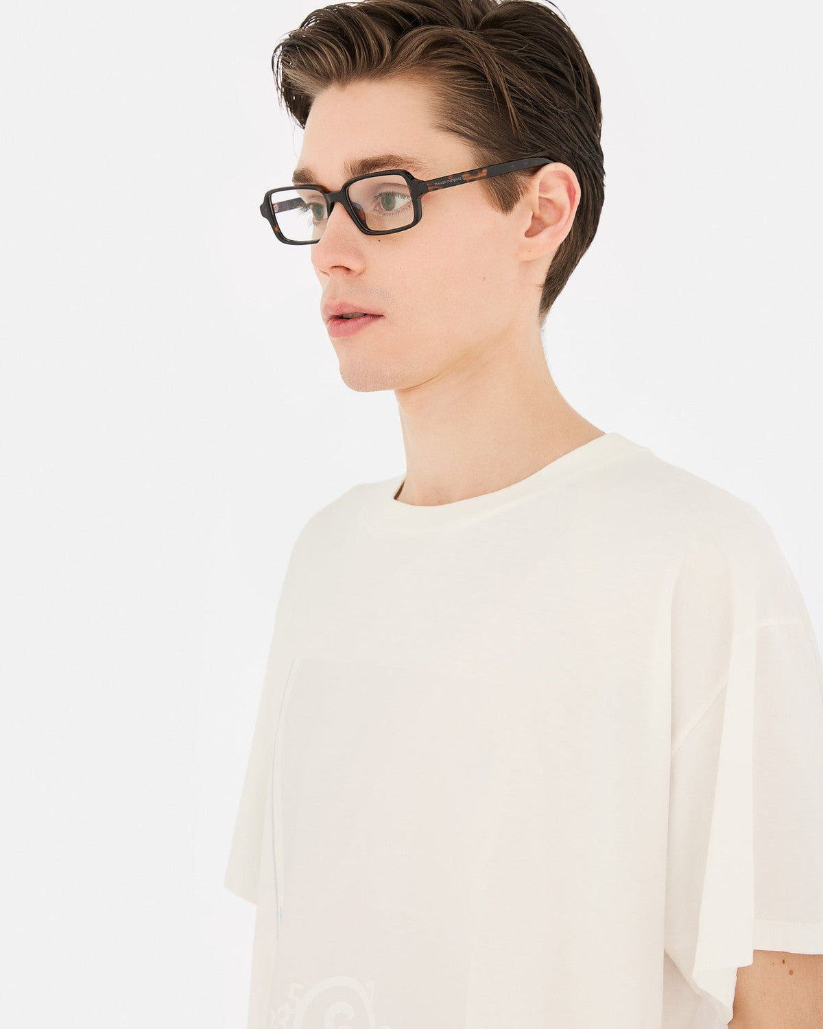 MM6 Maison Margiela Lunettes 10 Optiques Écailles Tortoiseshell (Écailles) / Clear