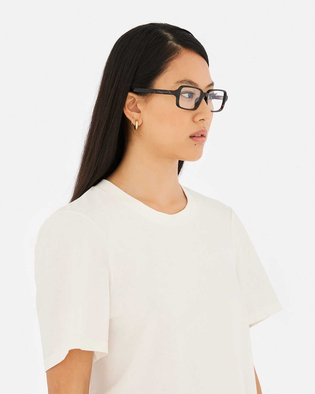 MM6 Maison Margiela Lunettes 10 Optiques Écailles Tortoiseshell (Écailles) / Clear