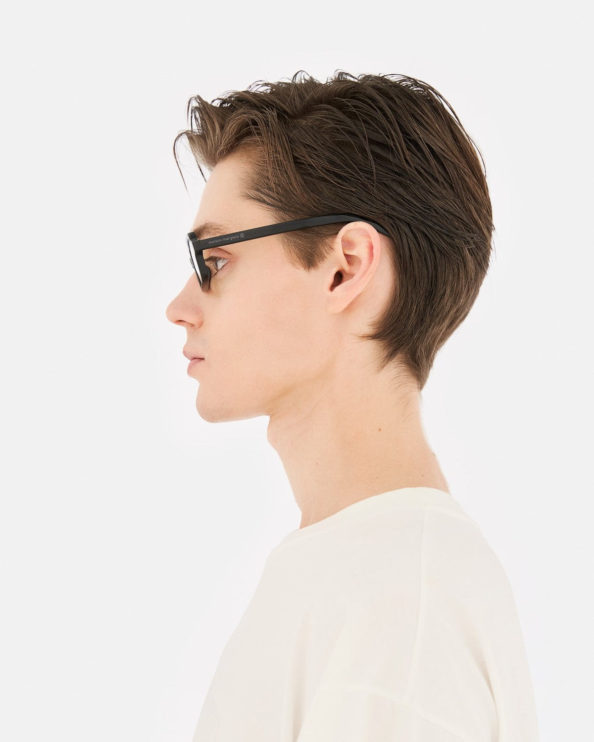 MM6 Maison Margiela Lunettes 10 Optiques Noires Black / Clear