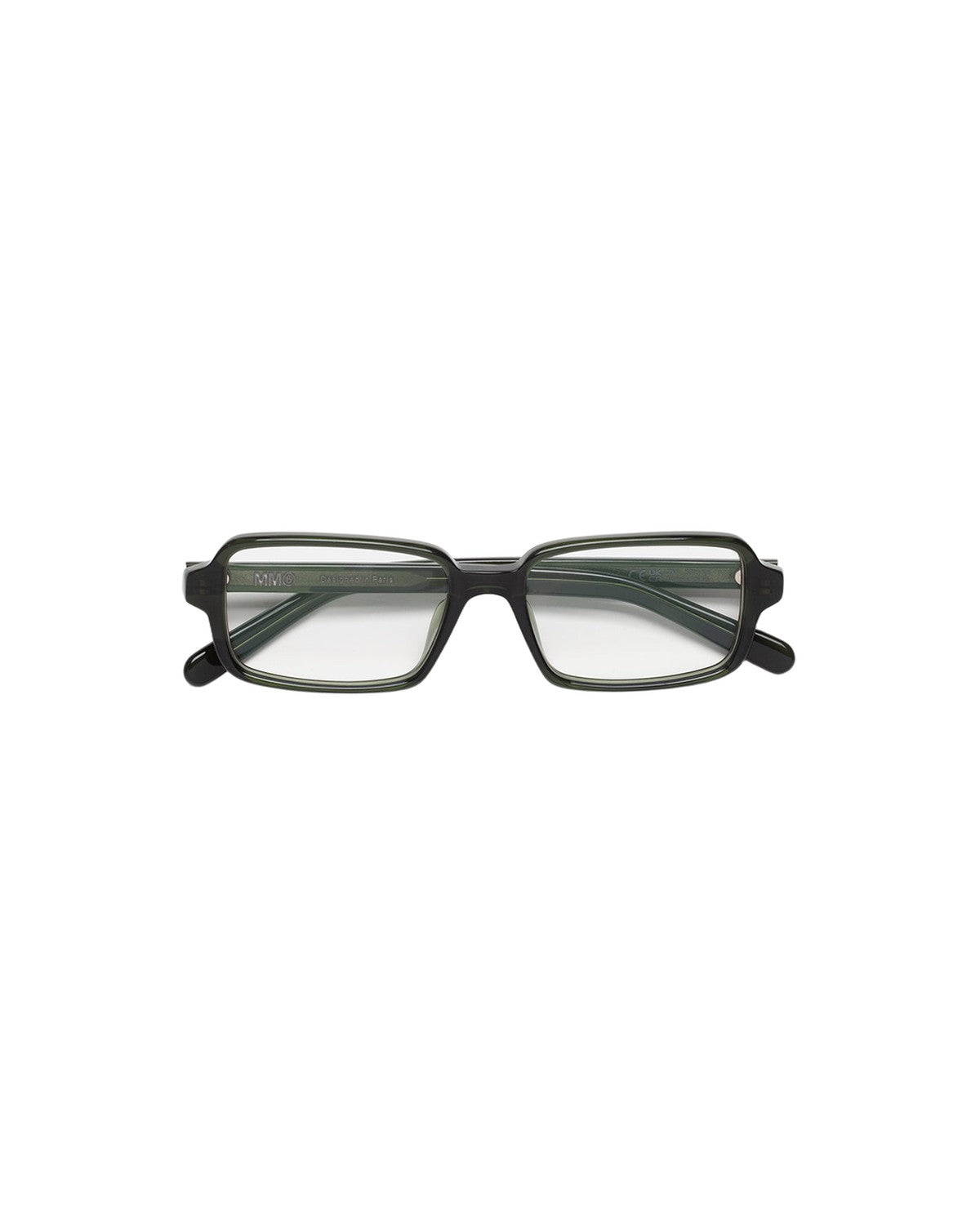 MM6 Maison Margiela Lunettes 10 Optiques Vertes Green / Clear
