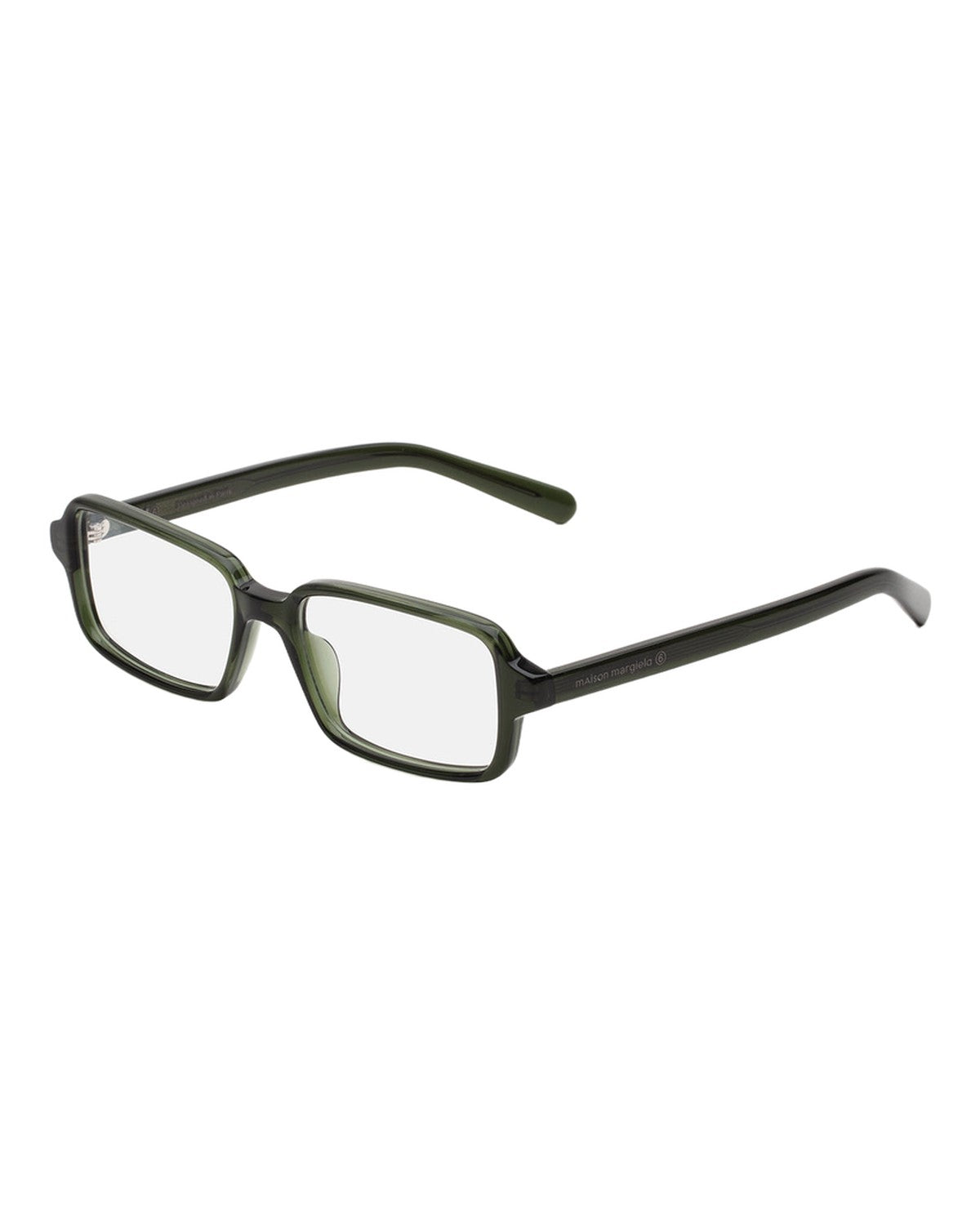 MM6 Maison Margiela Lunettes 10 Optiques Vertes Green / Clear