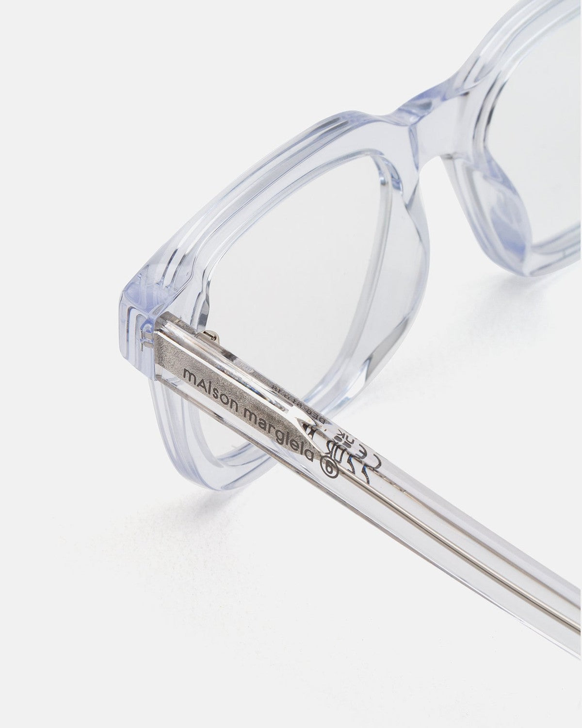 MM6 Maison Margiela Lunettes 11 Optiques Cristal Crystal / Clear