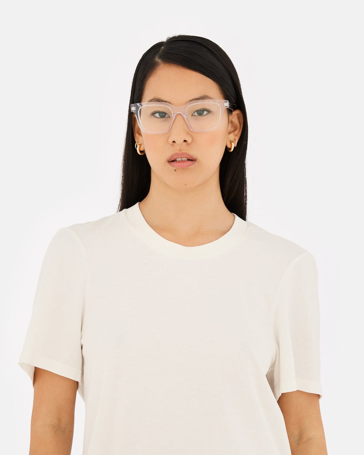 MM6 Maison Margiela Lunettes 11 Optiques Cristal Crystal / Clear