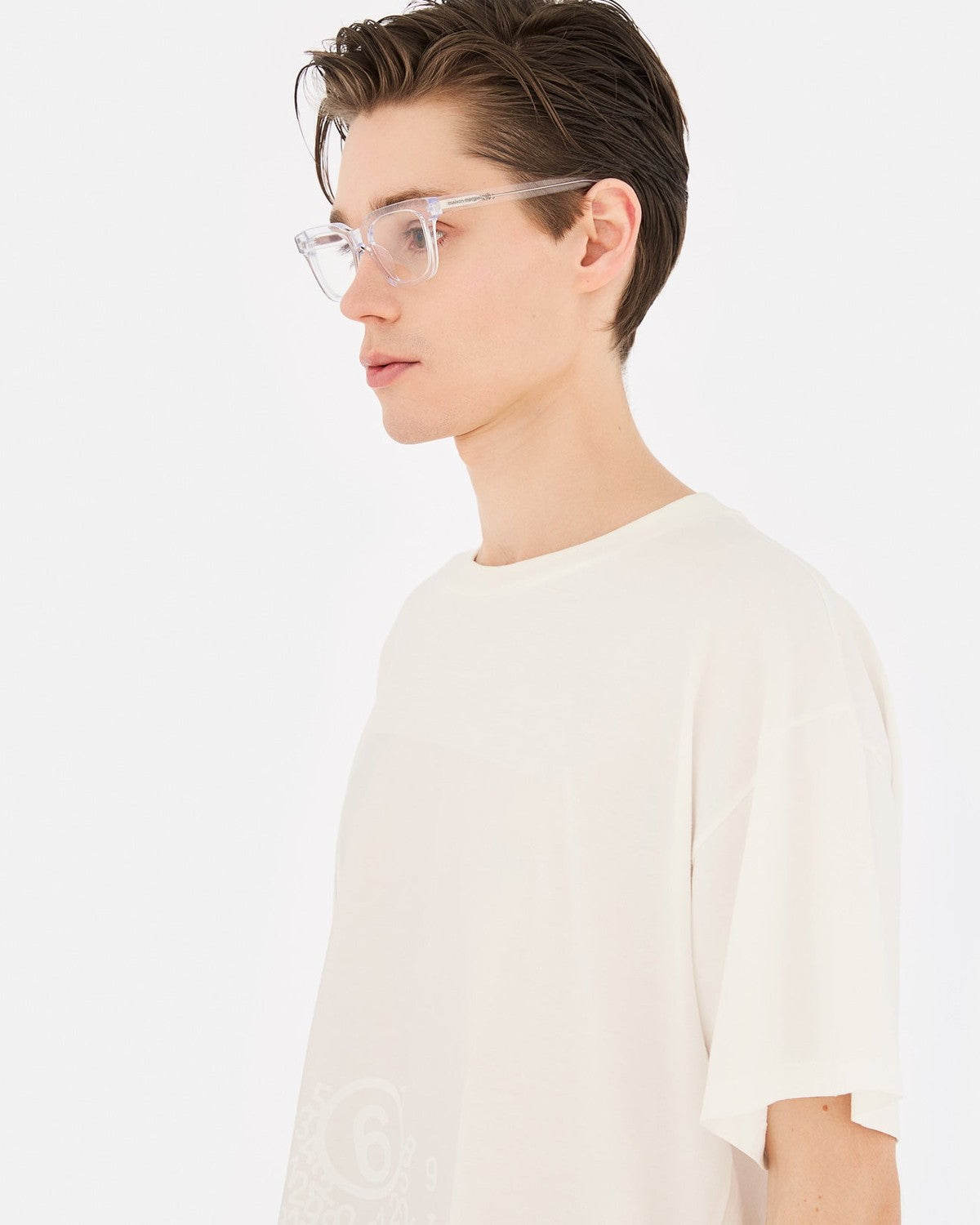 MM6 Maison Margiela Lunettes 11 Optiques Cristal Crystal / Clear