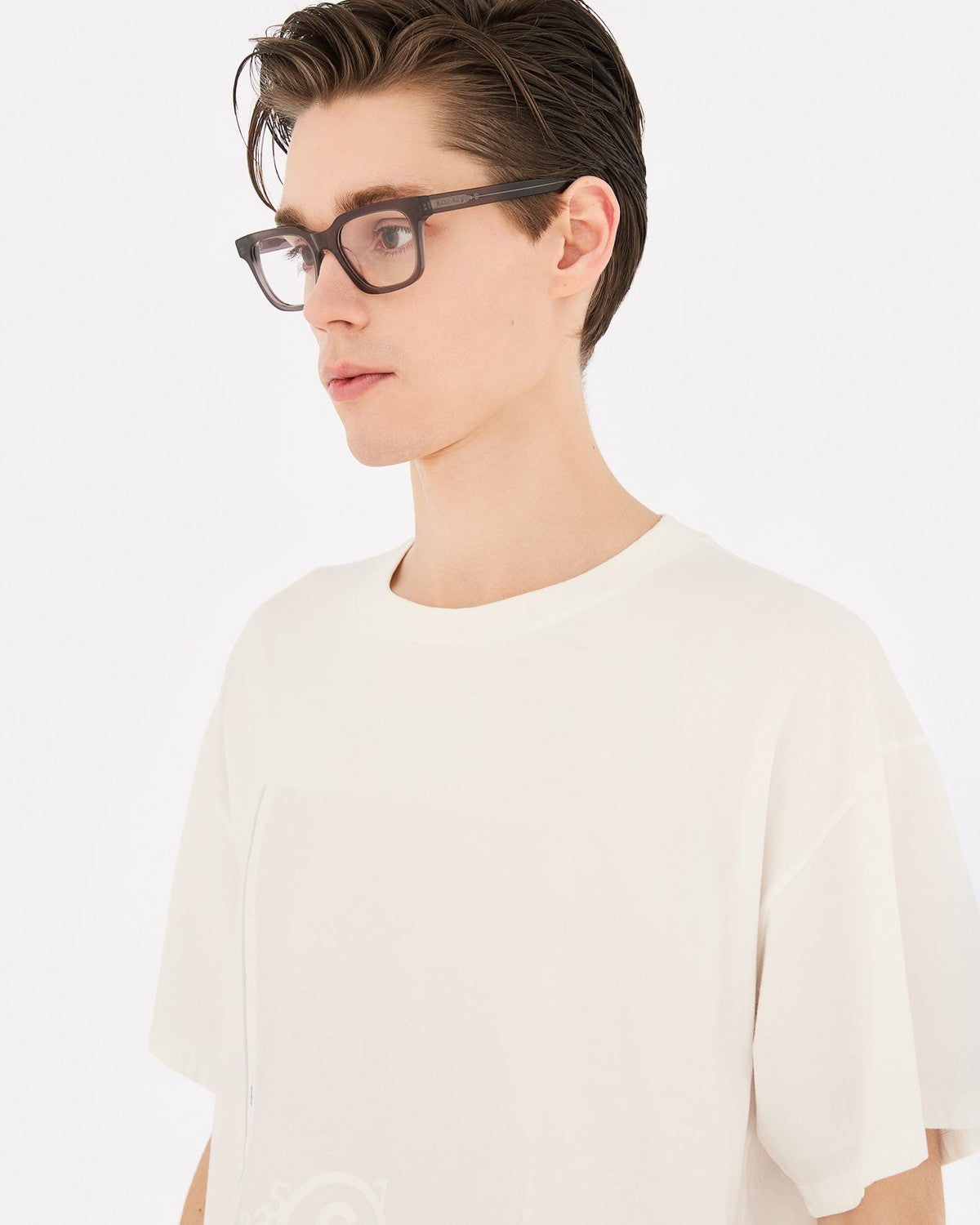 MM6 Maison Margiela Lunettes 11 Optiques Grises Grey / Grey