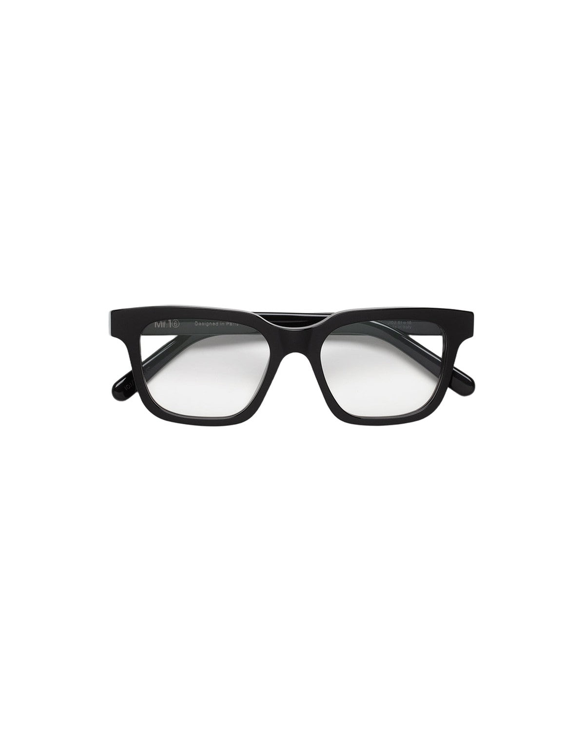 MM6 Maison Margiela Lunettes 11 Optiques Noires Black / Clear