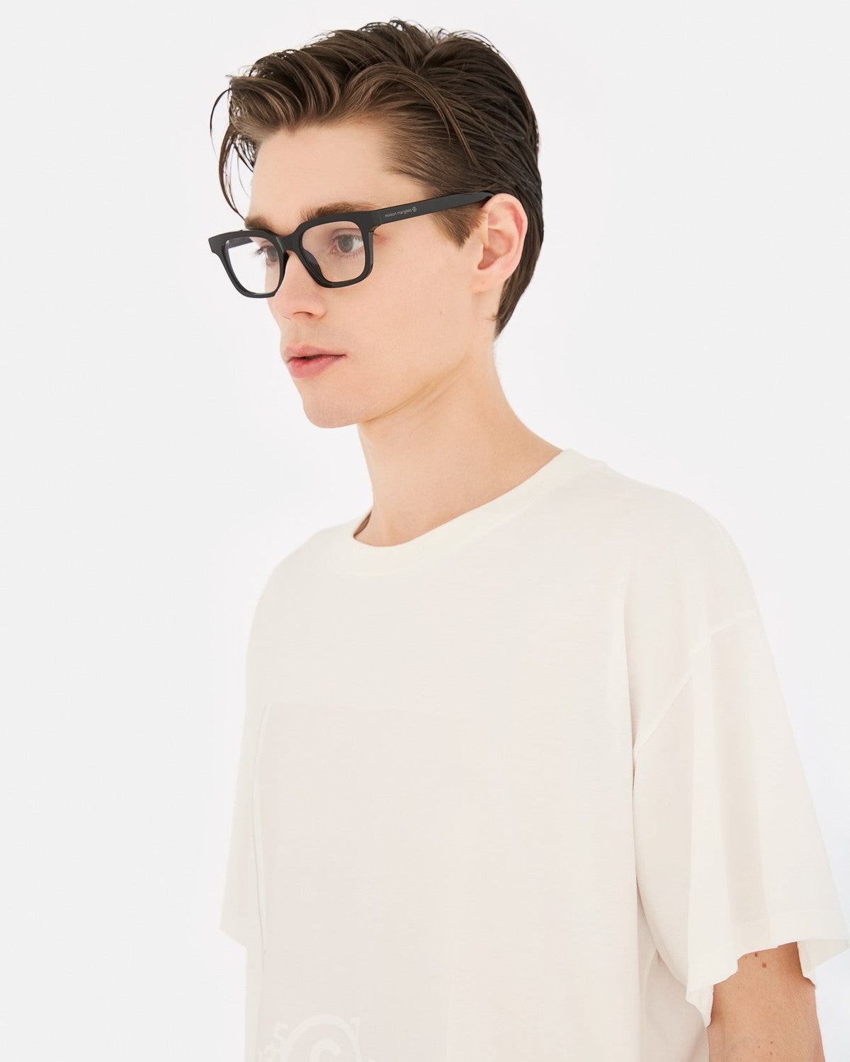 MM6 Maison Margiela Lunettes 11 Optiques Noires Black / Clear