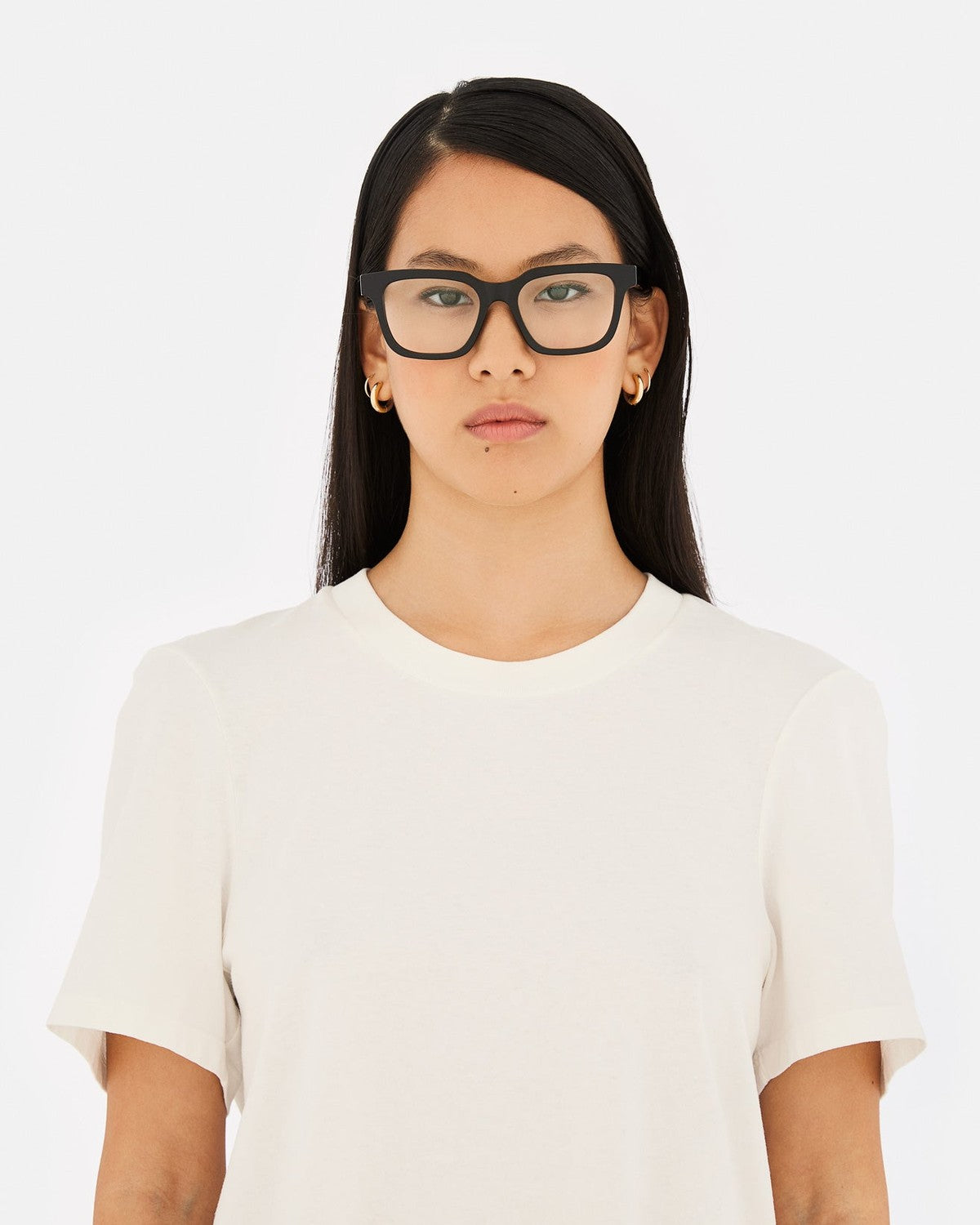 MM6 Maison Margiela Lunettes 11 Optiques Noires Black / Clear