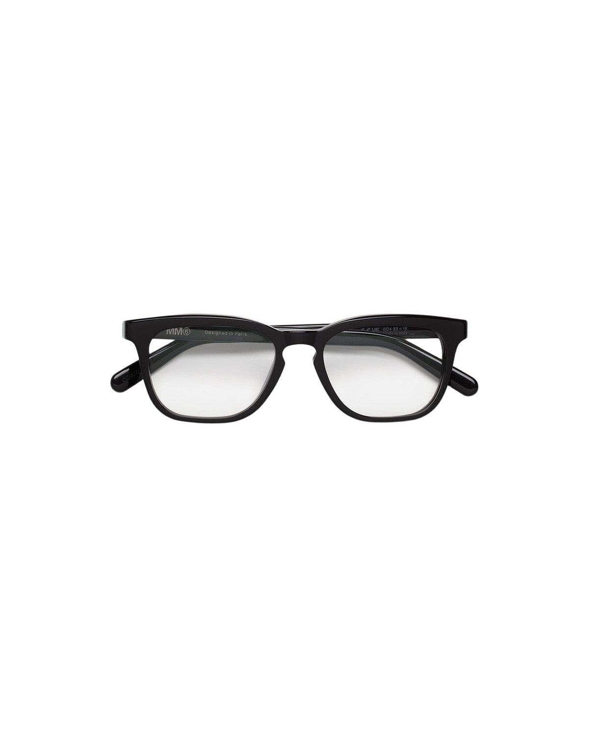 MM6 Maison Margiela Lunettes 12 Optiques Noires Black / Clear