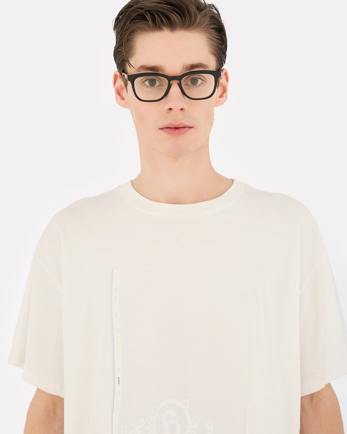 MM6 Maison Margiela Lunettes 12 Optiques Noires Black / Clear