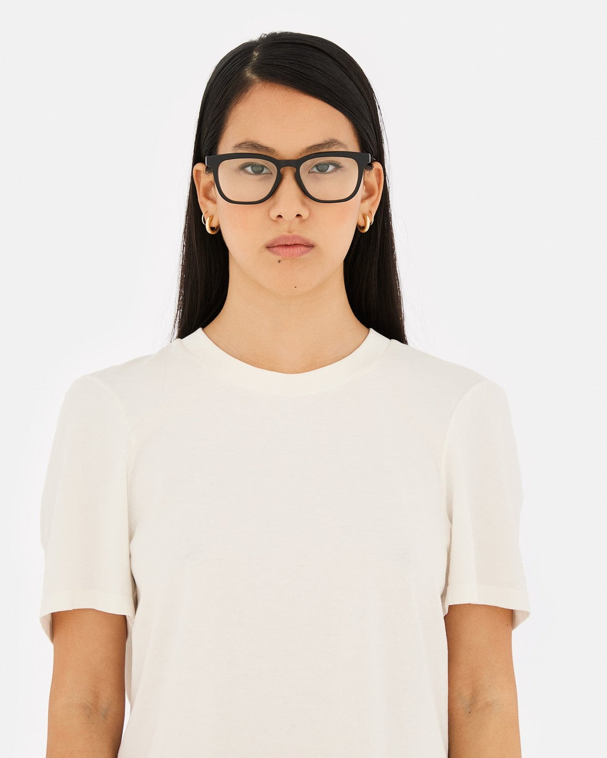 MM6 Maison Margiela Lunettes 12 Optiques Noires Black / Clear