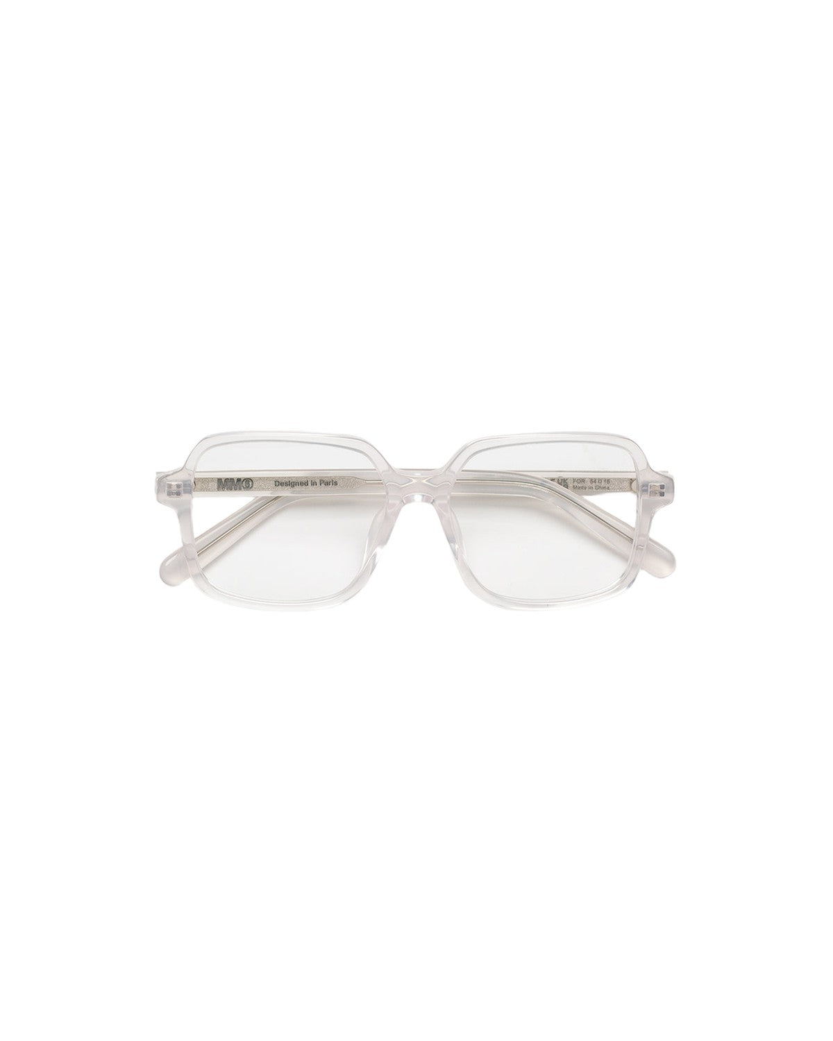 MM6 Maison Margiela Lunettes 13 Optiques Blanches White / Clear