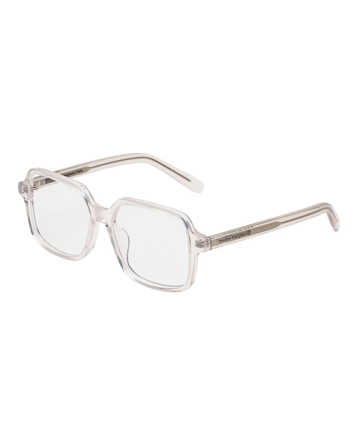 MM6 Maison Margiela Lunettes 13 Optiques Blanches White / Clear
