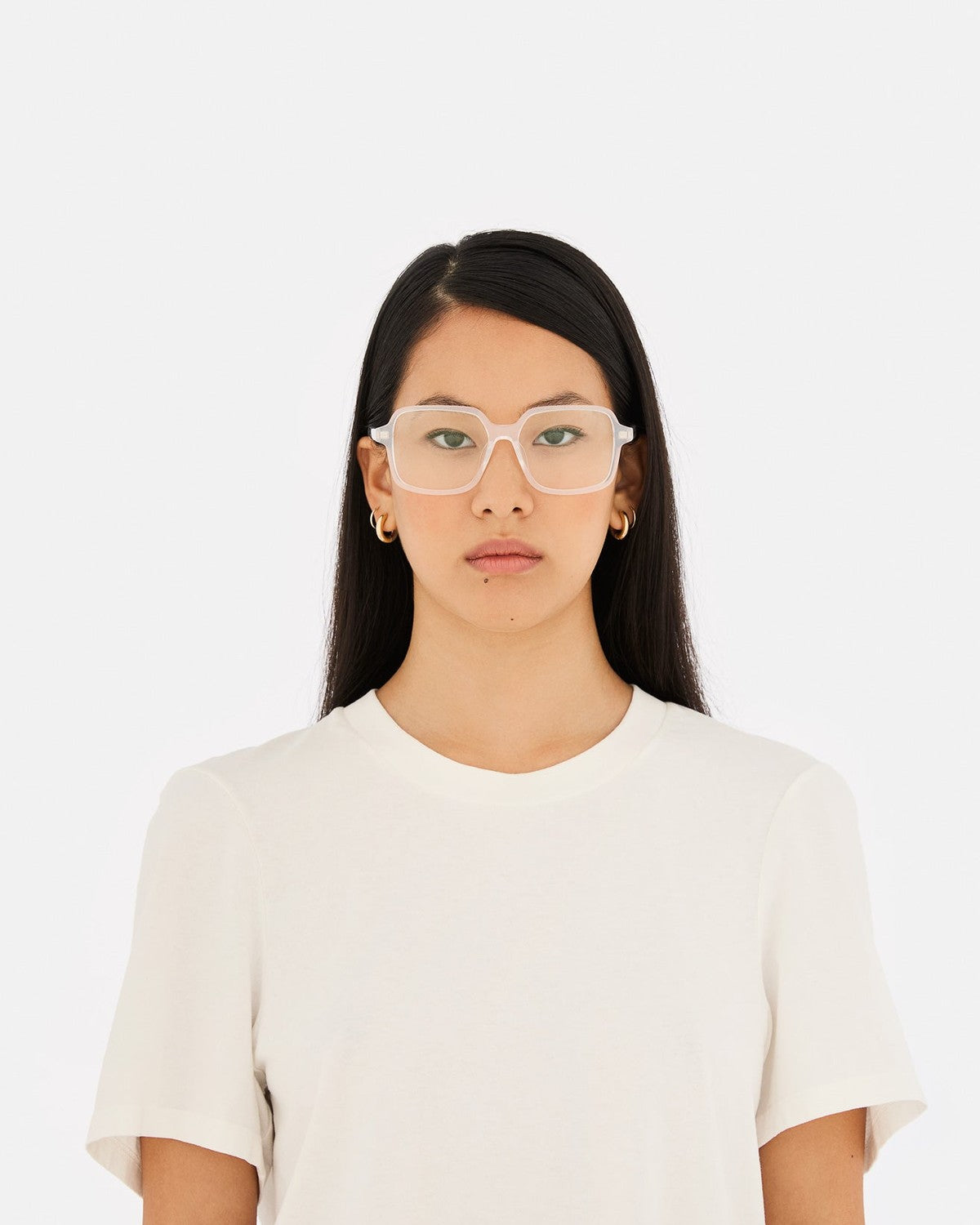 MM6 Maison Margiela Lunettes 13 Optiques Blanches White / Clear