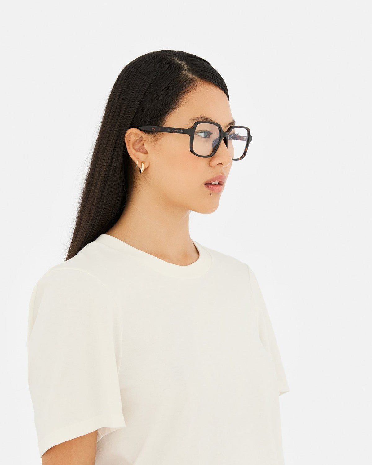 MM6 Maison Margiela Lunettes 13 Optiques Écailles Écailles (Tortoise Shell) / Clear