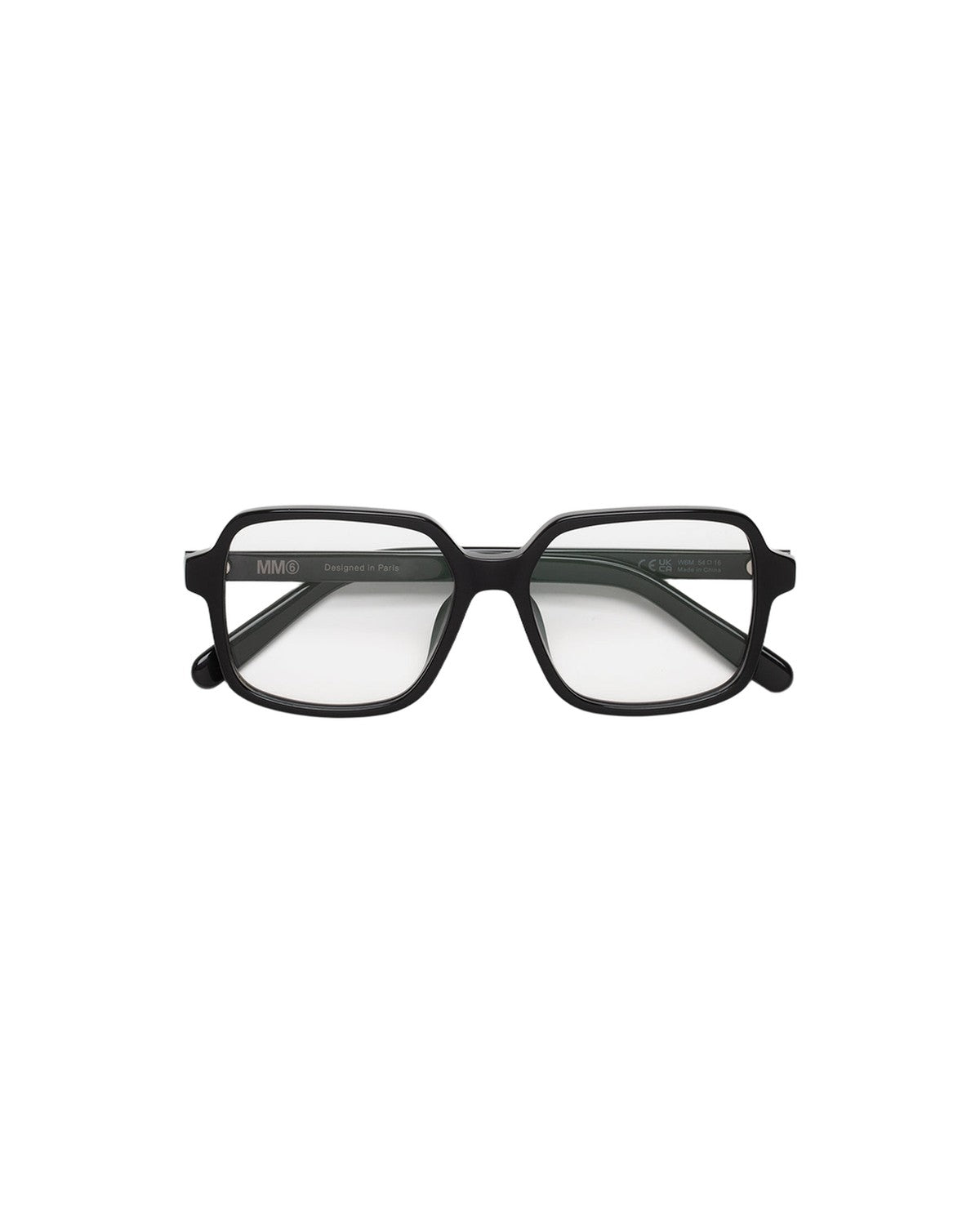 MM6 Maison Margiela Lunettes 13 Optiques Noires Black / Clear